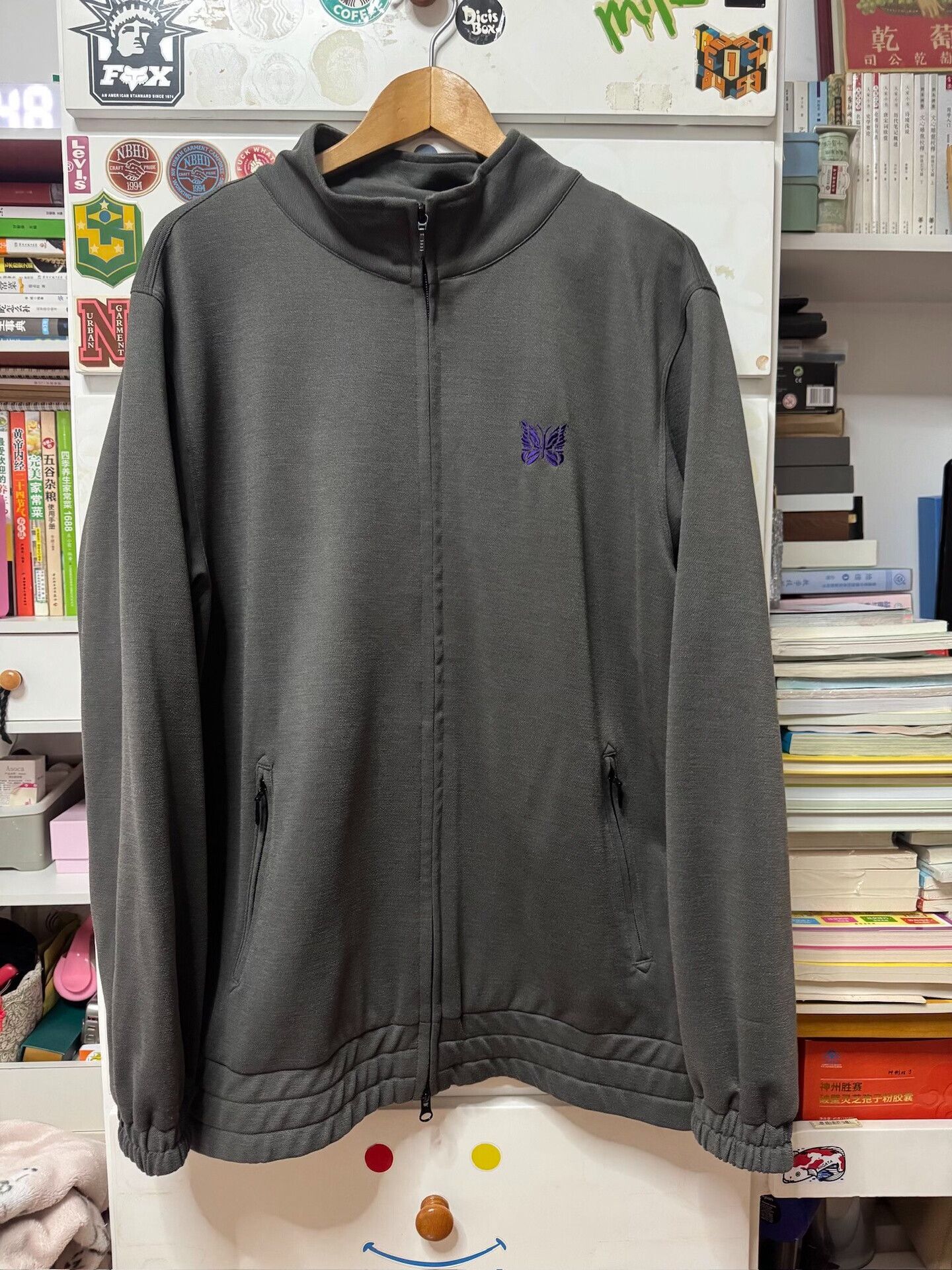Visvim NEEDLES Butterfly Embroidery School Jacket Size US L / EU 52-54 / 3 - 1 Thumbnail