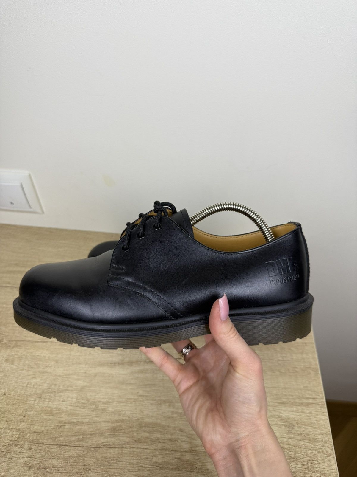Dr. Martens Dr. Martens InduSafety Shoes Black Leather Derby Size 41 Size US 8 / EU 41 - 1 Thumbnail