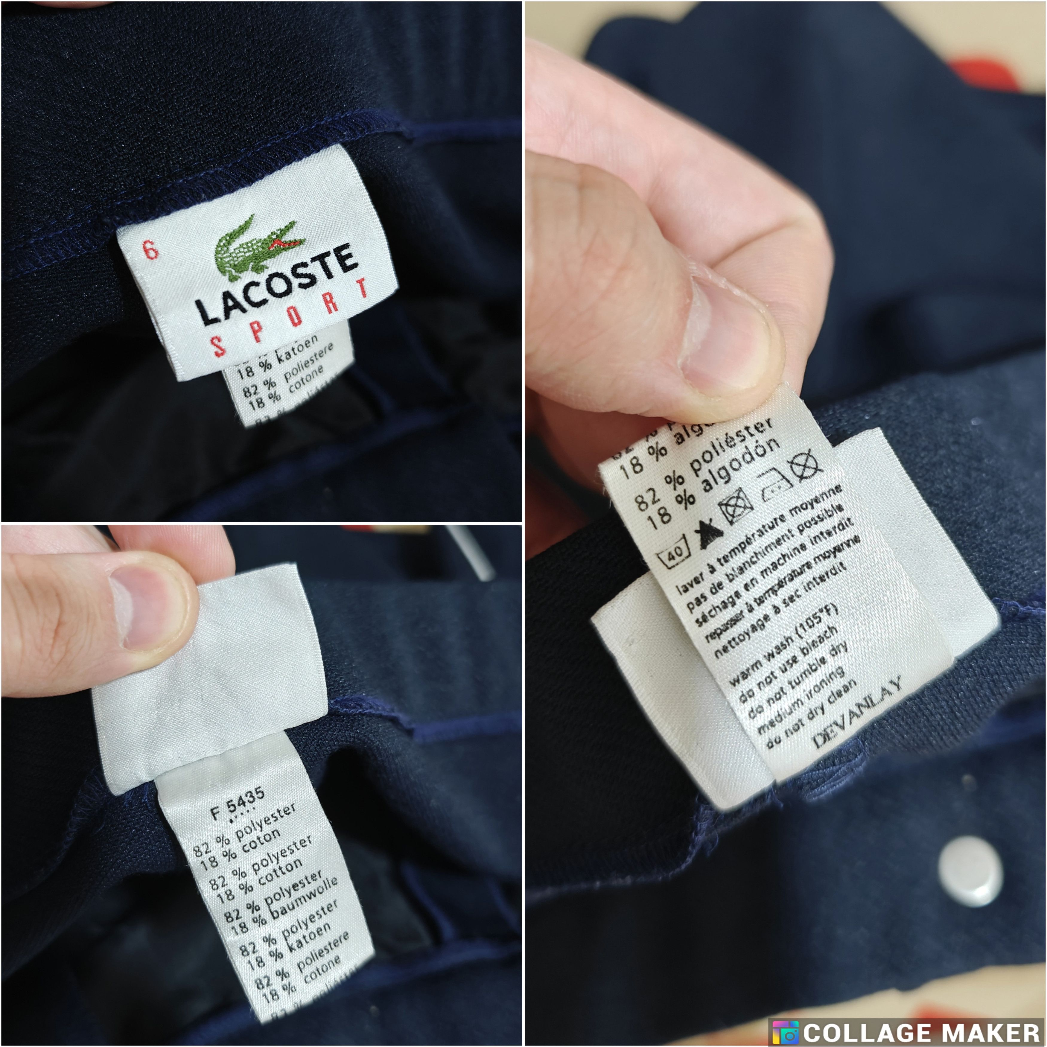 Lacoste Lacoste Sport Shorts Navy Logo size 6 Size US 33 - 8 Thumbnail