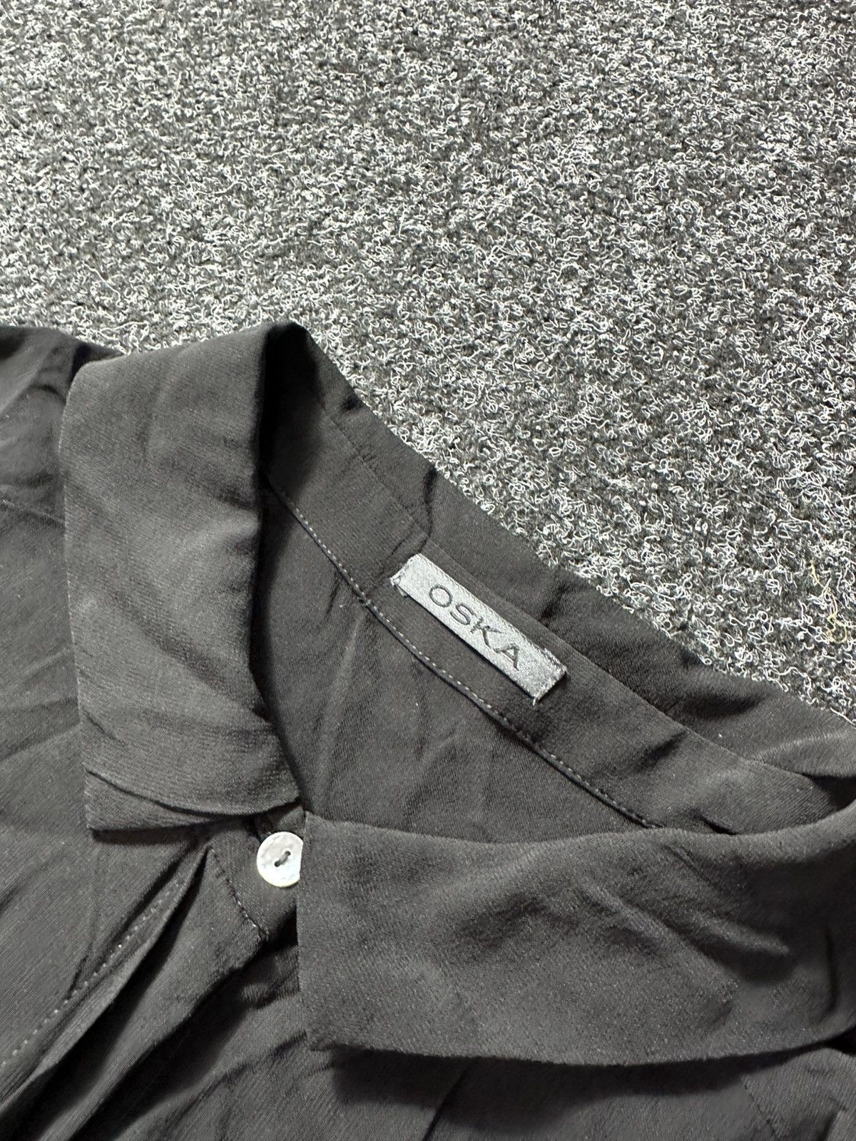 OSKA × Rundholz 🚨OSKA avant garde black wide fit dress ARHIVE OPIUM Size L / US 10 / IT 46 - 7 Thumbnail