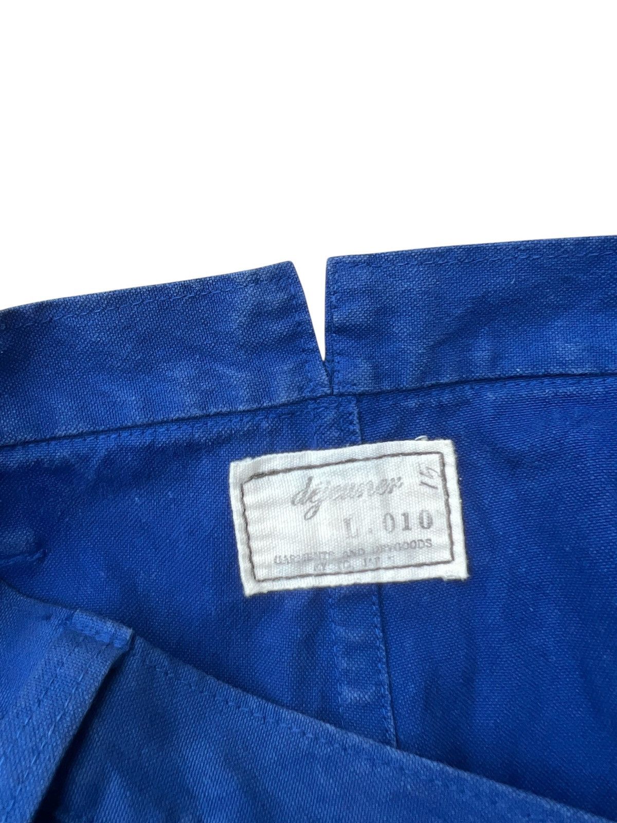 Schlussel Dejeuner Japan French Indigo Work Pant Trouser Cinch Back Size US 30 / EU 46 - 20 Thumbnail