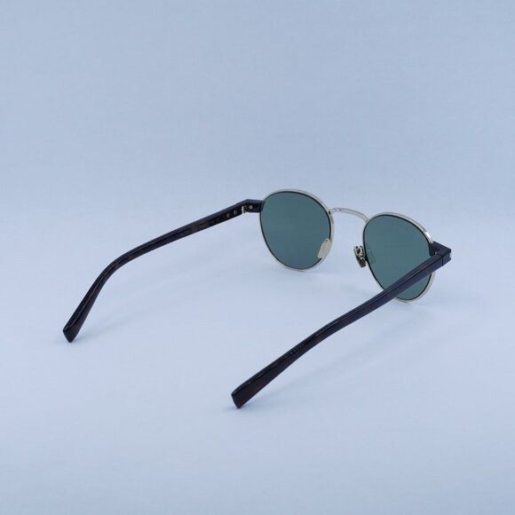 Saint Laurent Paris Saint Laurent SL707 002 Sunglasses Gold/Havana Round Frame Size ONE SIZE - 11 Thumbnail