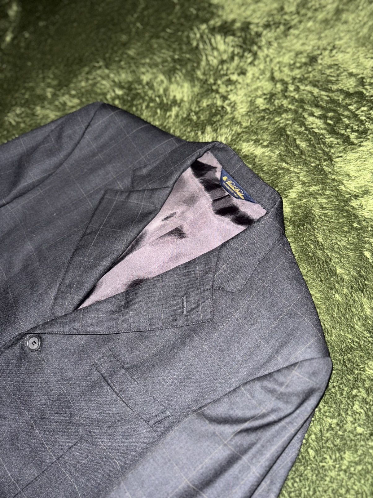 Brooks Brothers [42] Brooks Brothers Japan Exclusive Windowpane Check Blazer Size US L / EU 52-54 / 3 - 2 Thumbnail