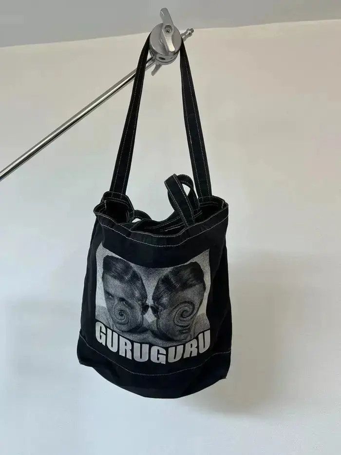UNDERCOVER GURUGURU グラフィック トートバッグ Undercover GuruGuru Canvas Tote Bag
