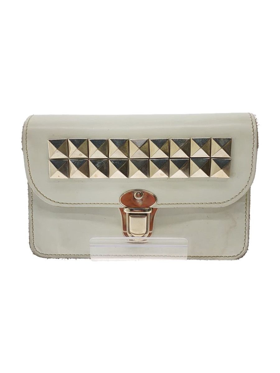 Wallet Front Design Leather White