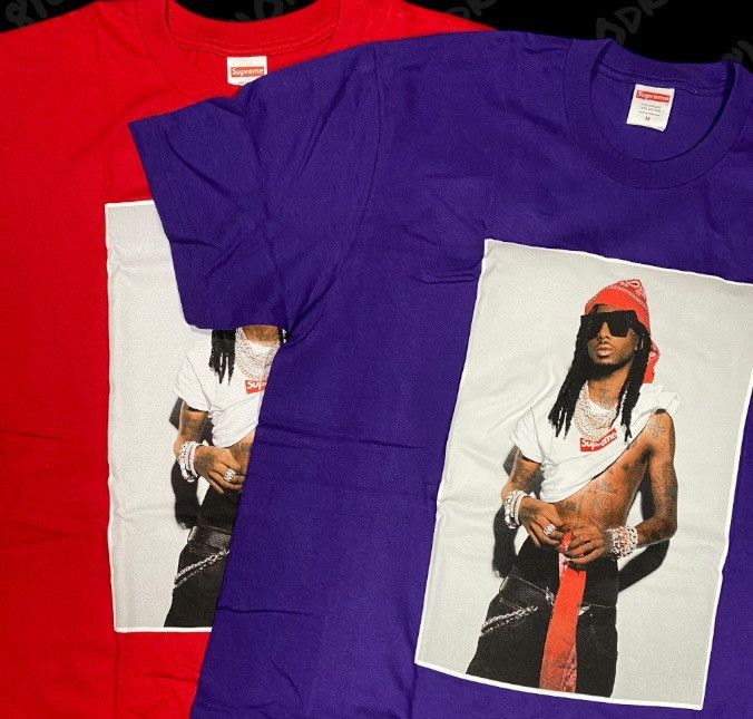 Supreme Supreme Playboi Carti Photo Tee - Red (L) Size US L / EU 52-54 / 3 - 5 Thumbnail