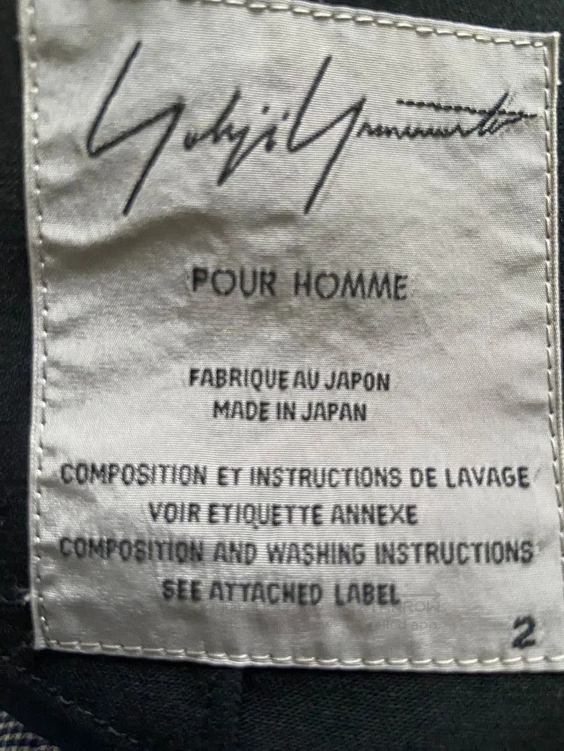 Yohji Yamamoto Yohji Yamamoto Black Suit Jacket and Pants Set Size US L / EU 52-54 / 3 - 4 Thumbnail