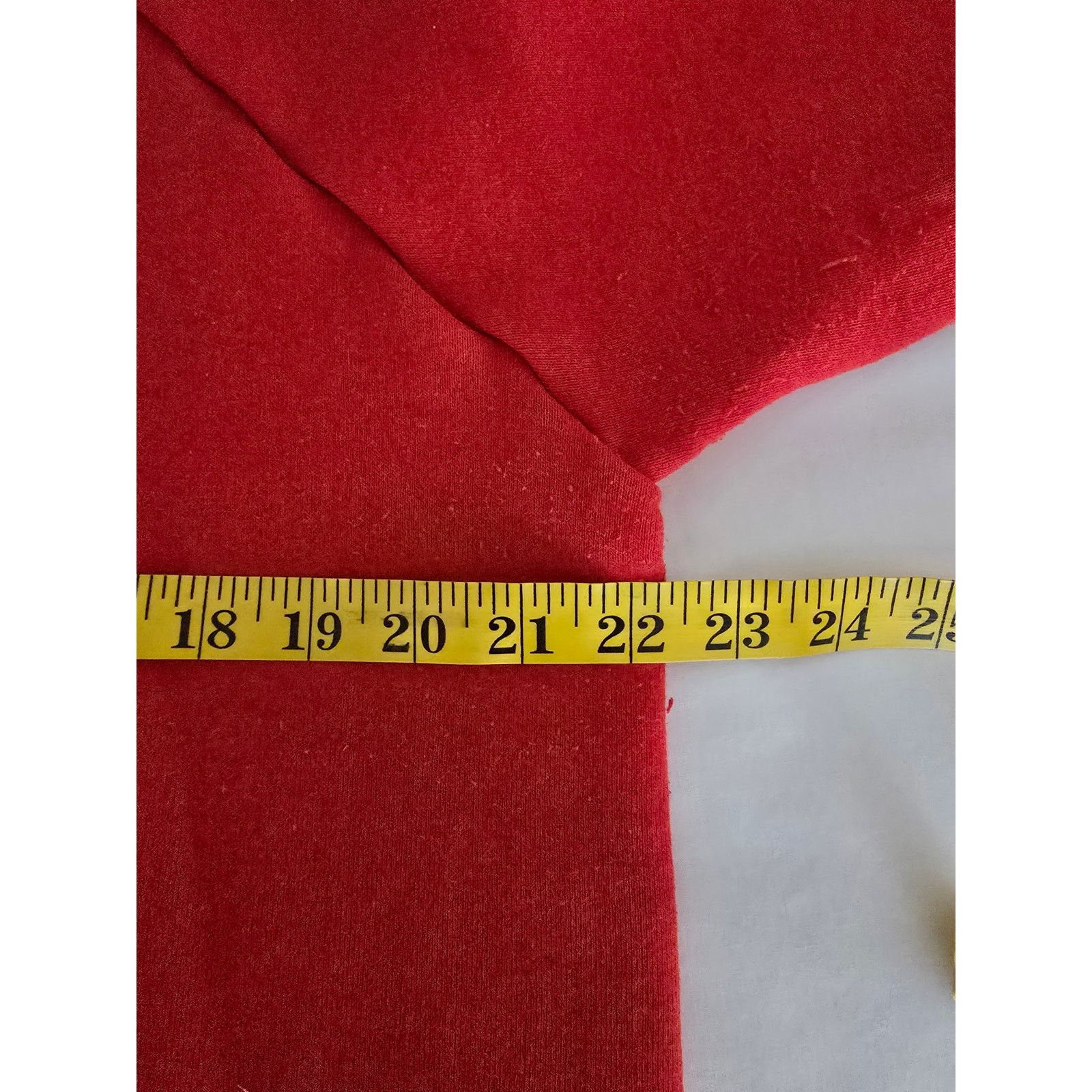 Fruit Of The Loom × Vintage Vintage Blank Red Crewneck Fruit Of The Loom XL Sweatshirt Size US XL / EU 56 / 4 - 7 Thumbnail