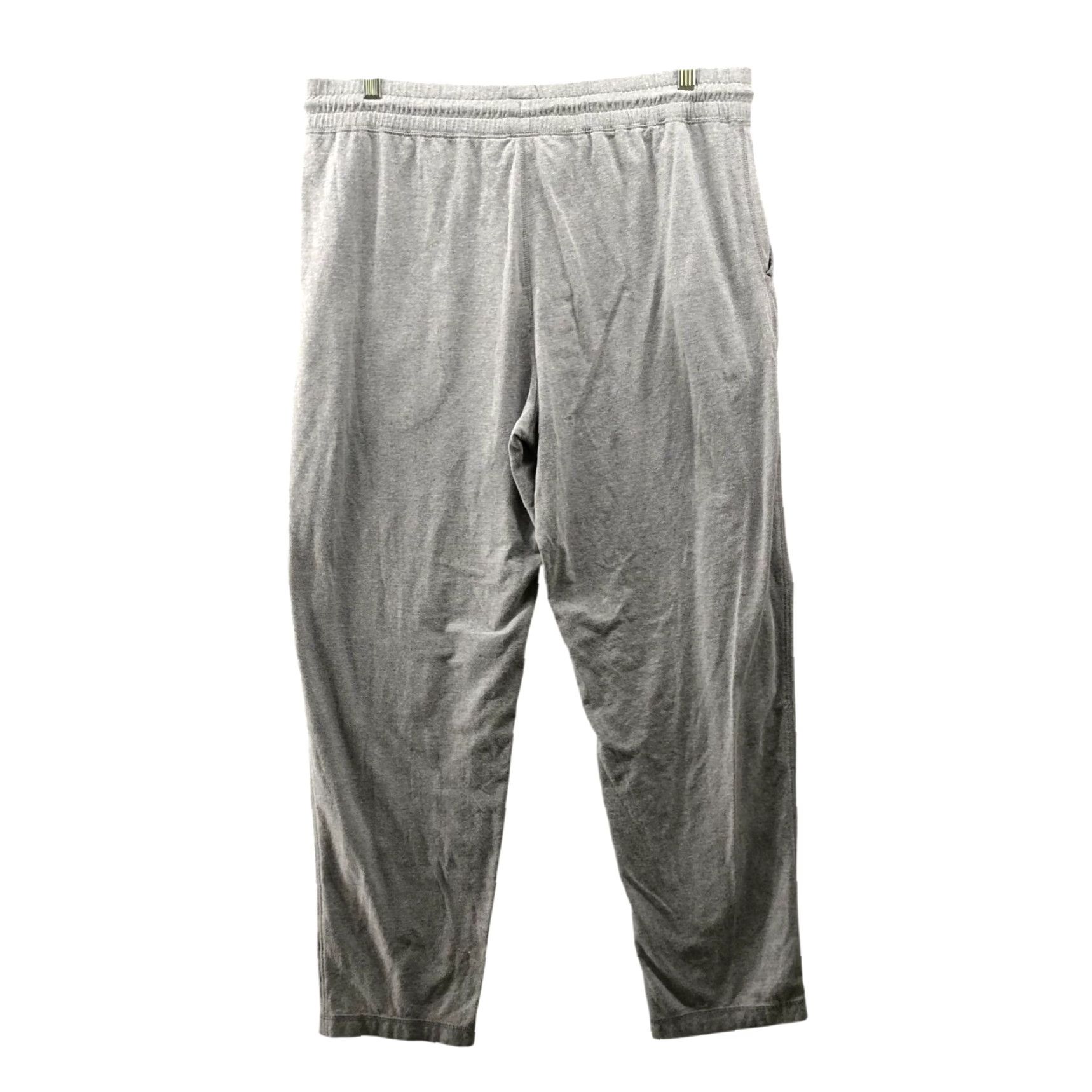 Gap Gap Mens L Gray Jersey Slim Jogger Pants Lightweight Lounge Drawstring Casual Knit Cotton Pockets Front Flat Front Tapered Inseam 29 in Size US L / EU 52-54 / 3 - 2 Thumbnail