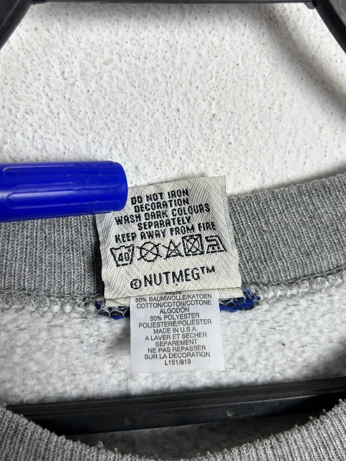 Nutmeg 90s Vintage VFB Stuttgart Nutmeg Mills Sweatshirt Crewneck Size US M / EU 48-50 / 2 - 8 Thumbnail