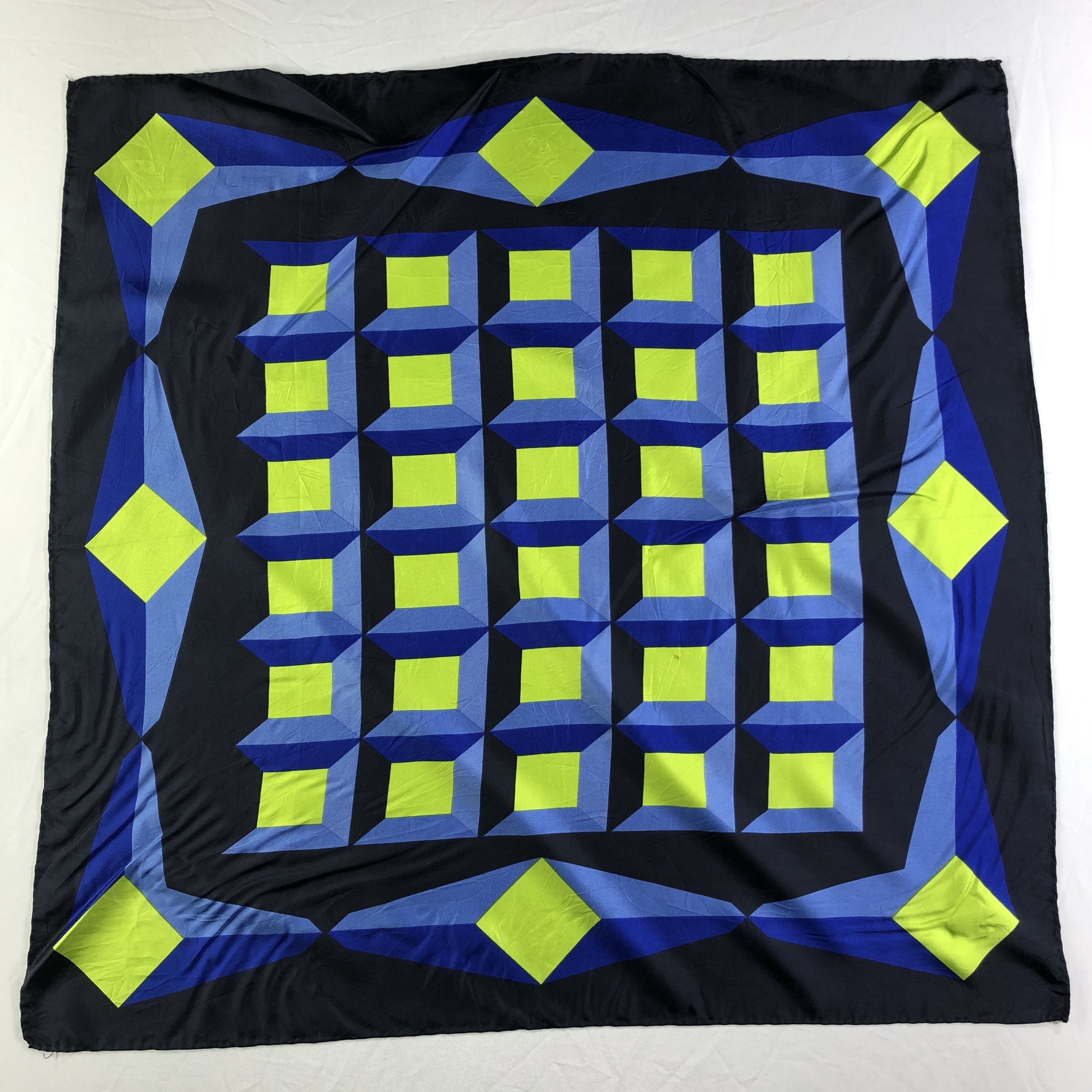 Vintage Vintage Silk Scarf Size ONE SIZE - 2 Thumbnail