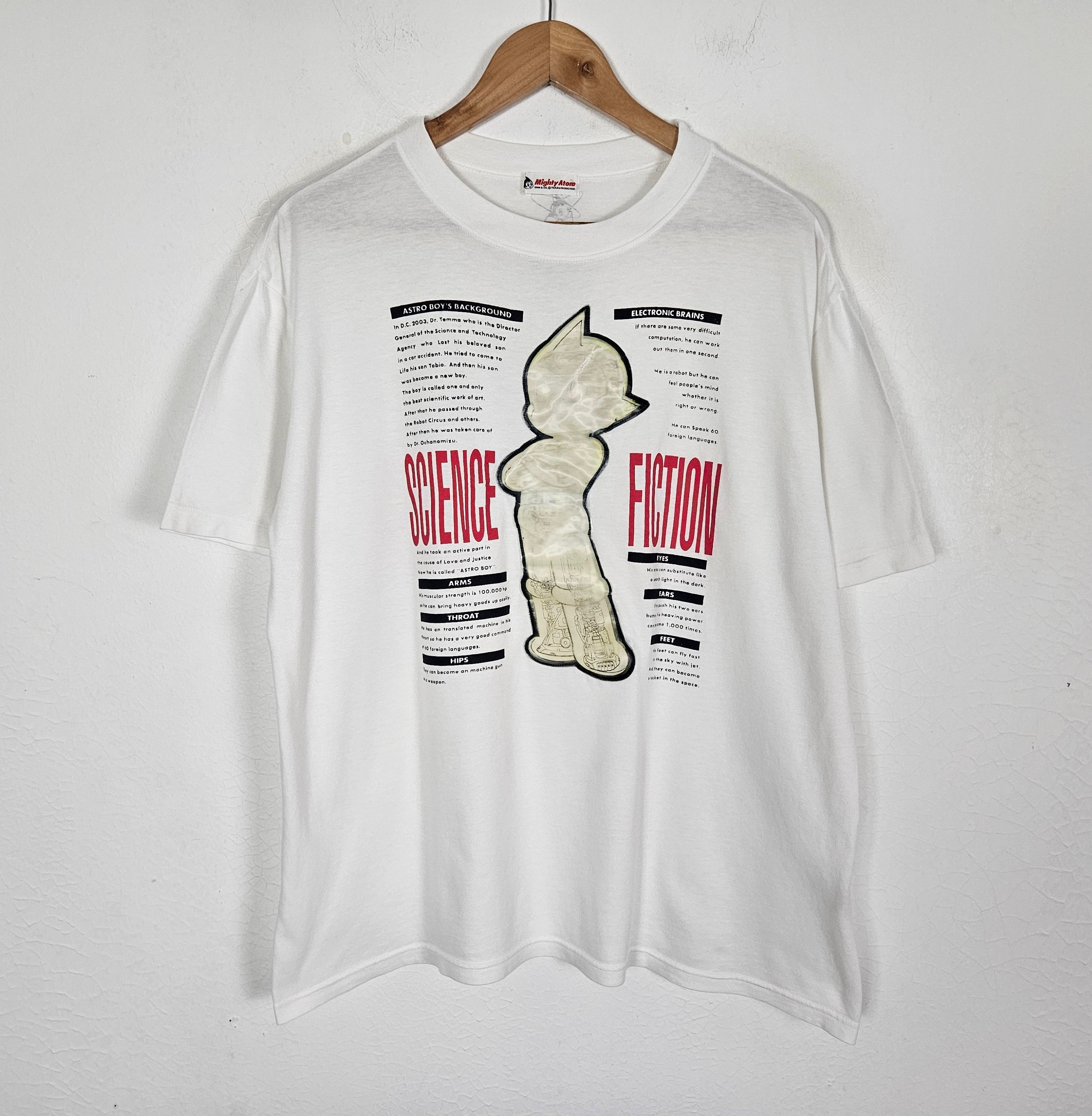 Anime × Cartoon Network × Vintage Vintage Astro Boy Hologram Manga Anime Tee Mighty Atom Size US L / EU 52-54 / 3 - 2 Thumbnail