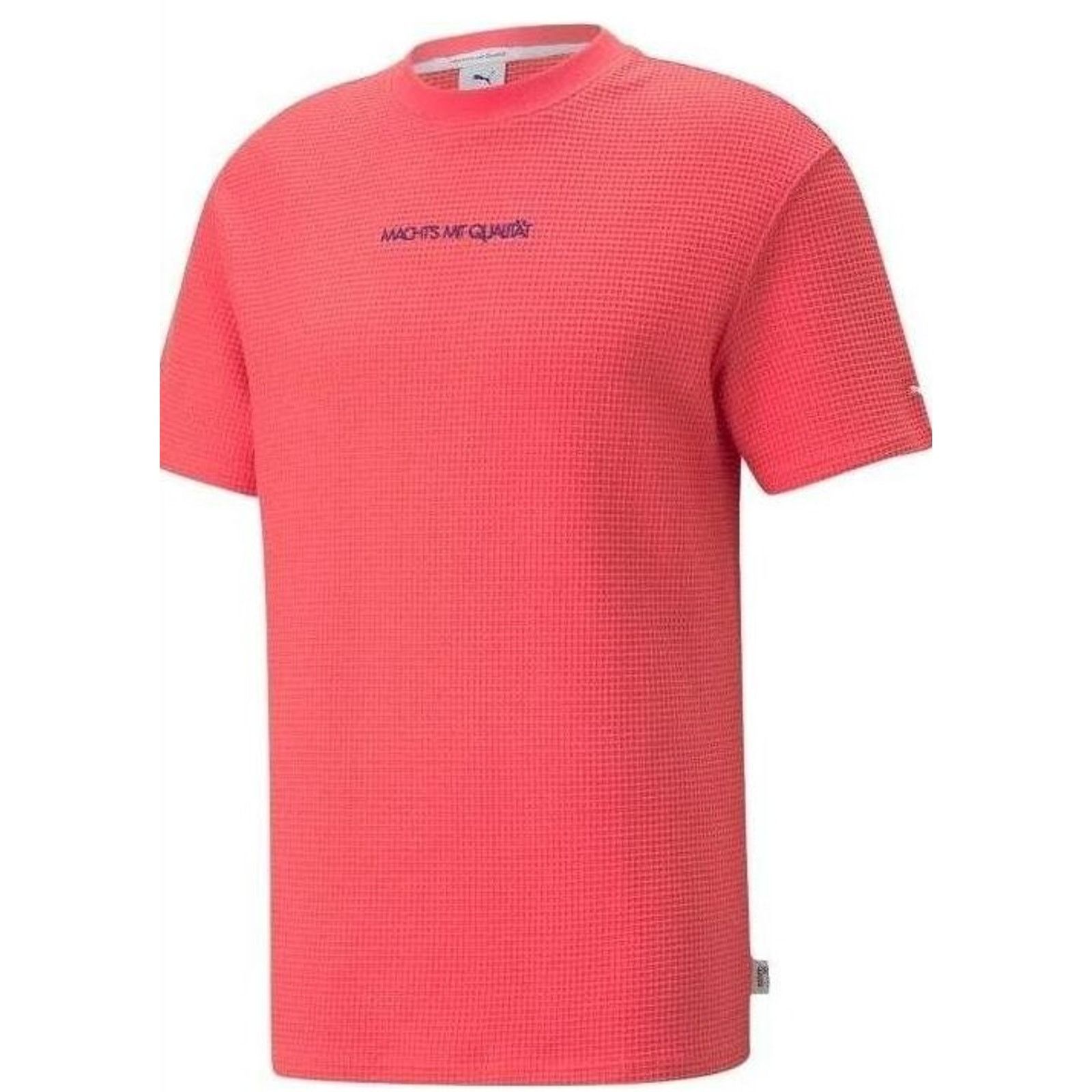 Puma PUMA MMQ STB Graphic T-Shirt 535792-35 Waffle Knit Tee L NWT Size US L / EU 52-54 / 3 - 2 Thumbnail