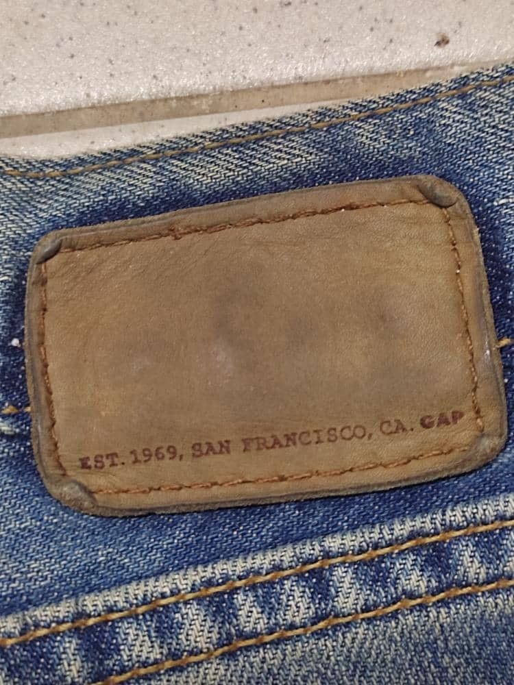 Gap GAP VINTAGE JEANS BOOT FIT DISTRESSED DENIM BAGGY Size US 37 - 8 Thumbnail