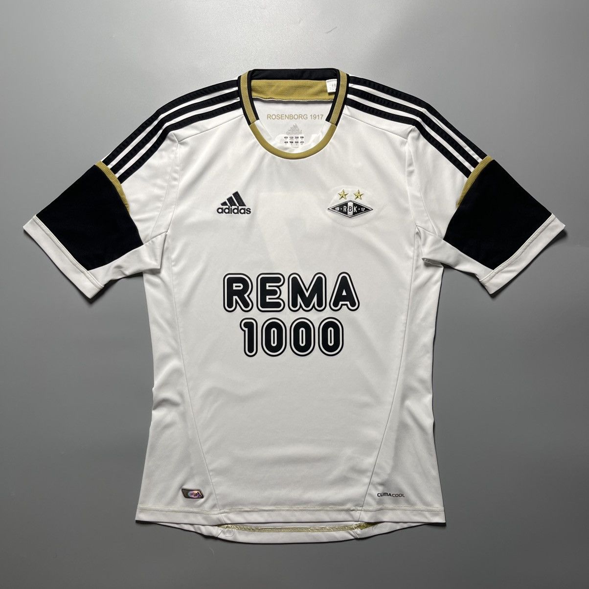 Adidas × Vintage ROSENBORG BALLKLUB ADIDAS 2012/2013 SOCCER JERSEY #7 JENSEN Size US S / EU 44-46 / 1 - 2 Thumbnail