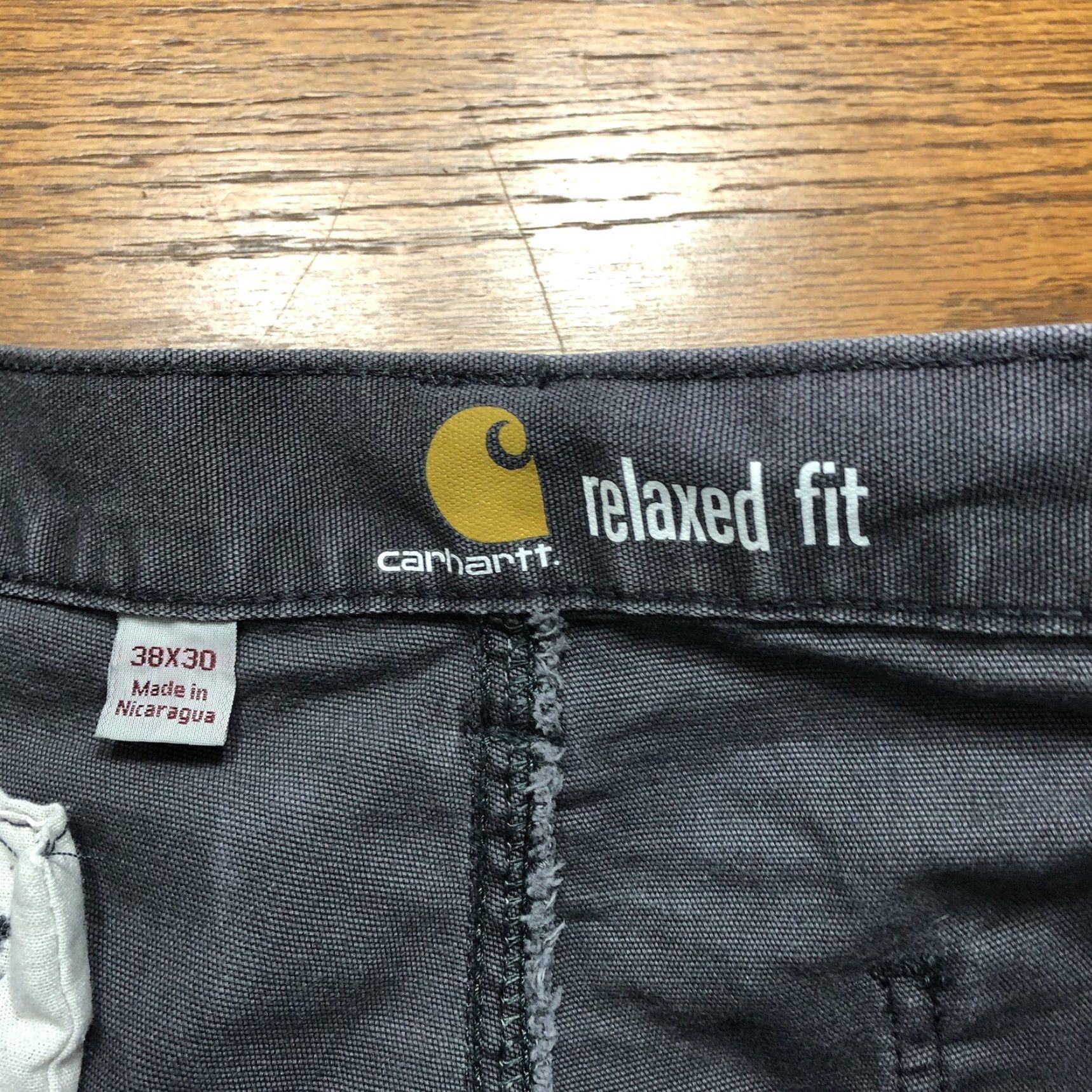 Carhartt Carhartt Pants Carpenter Relaxed 5-Pocket Canvas Tie Dye Gray 38x30 Mens Size US 38 / EU 54 - 4 Thumbnail