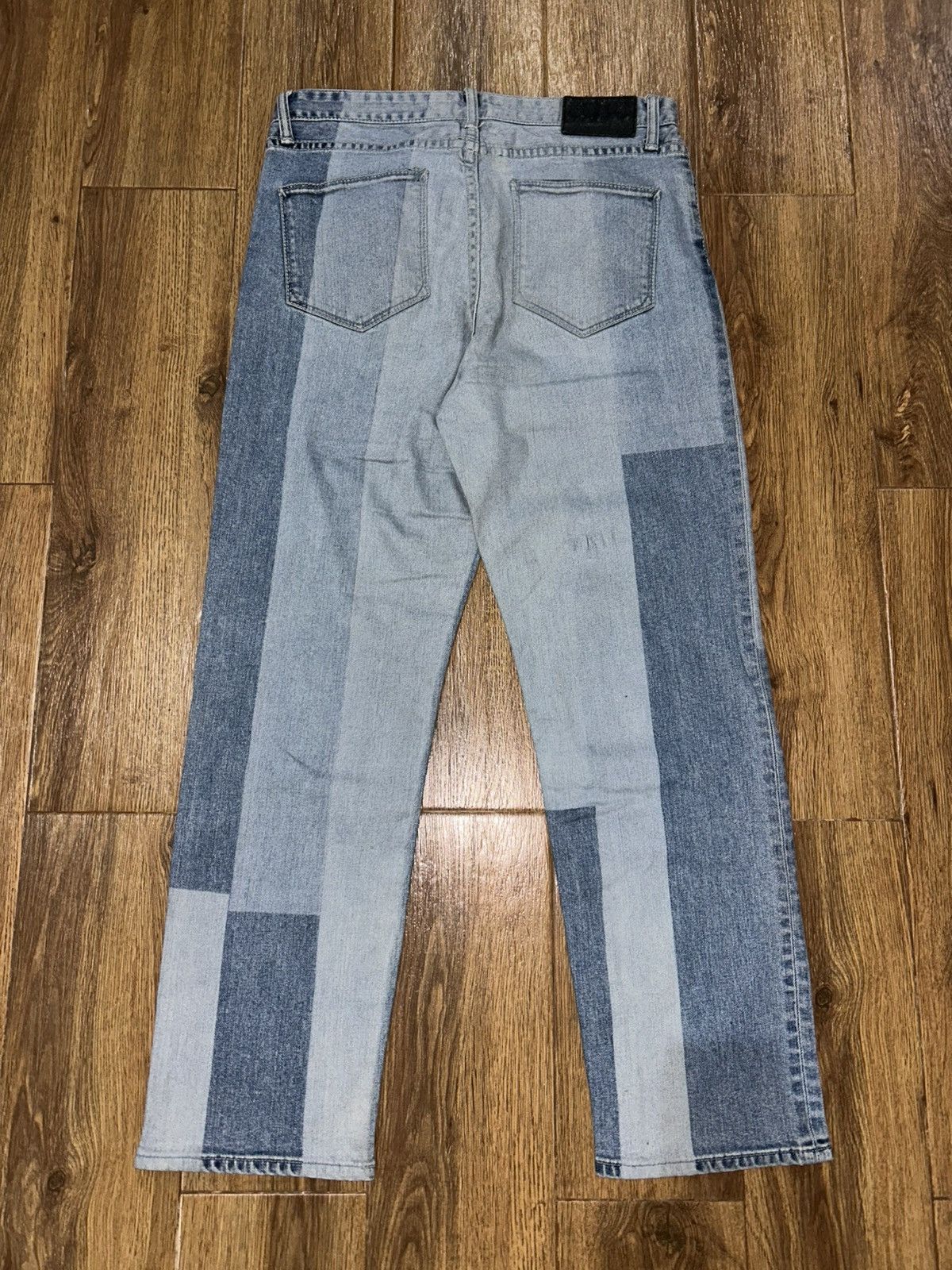 GOSTAR DE FUGA Gostar de Fuga Paneled Straight Denim Pants Size US 30 / EU 46 - 5 Thumbnail