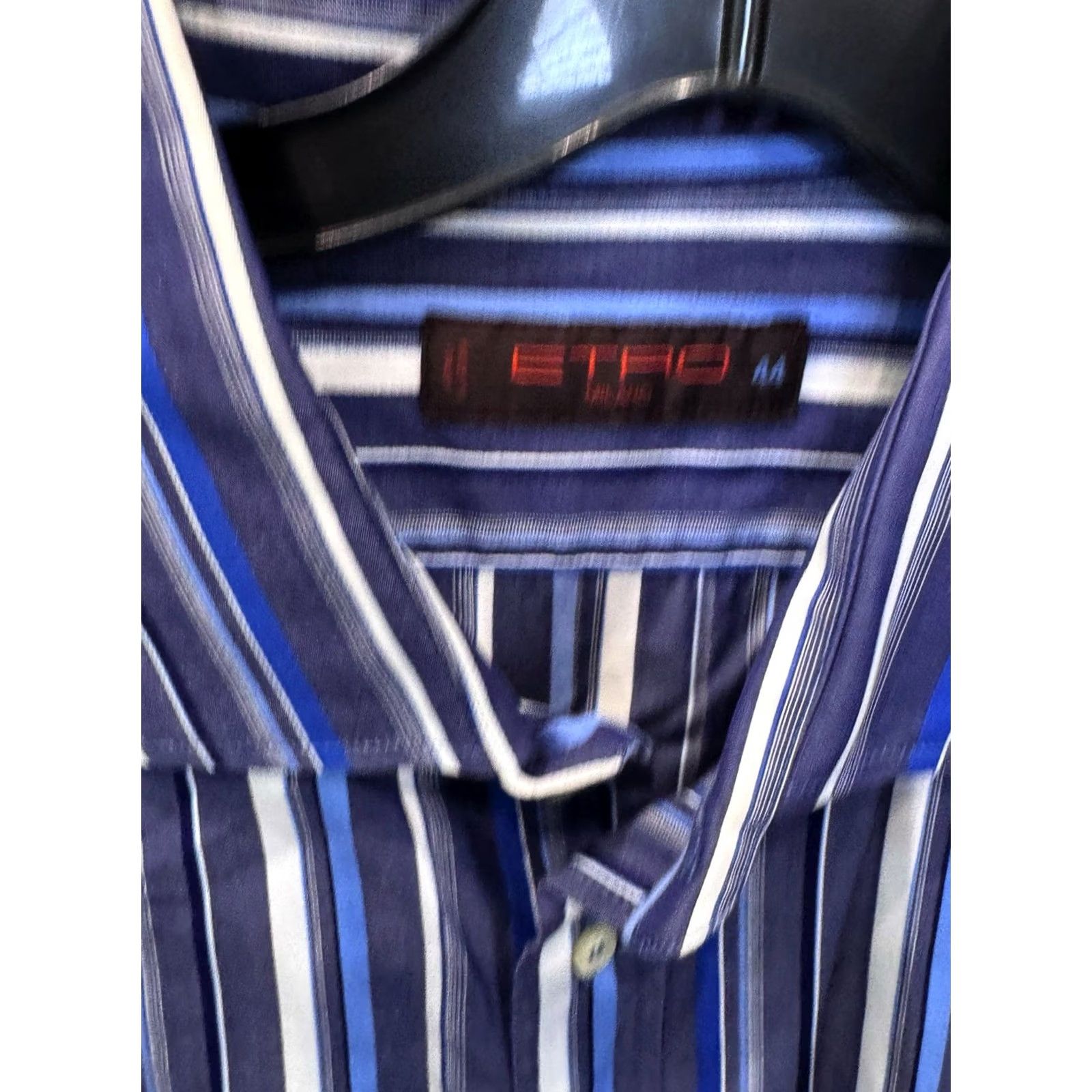 Etro Etro Milano Bold Stripe Shirt XL Men Short Sleeve Multicolor 17.5 x 36/37 Size US XL / EU 56 / 4 - 4 Thumbnail