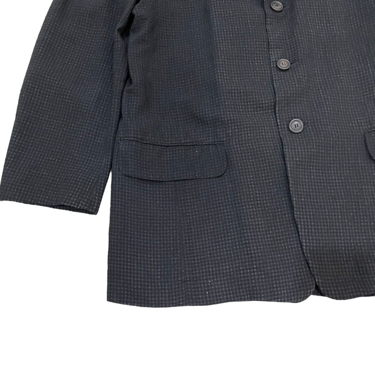 Issey Miyake 🔥Vintage Issey Miyake Men Gingham Button Jacket Size US L / EU 52-54 / 3 - 10 Thumbnail