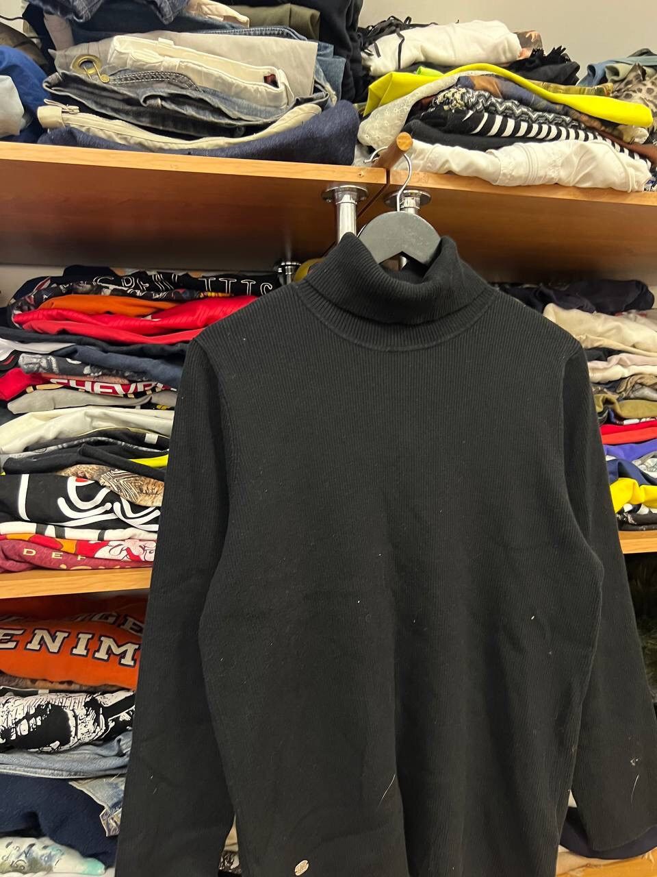 Ralph Lauren Ralph Lauren Dark Colour turtleneck Wool Retro sweater Size M / US 6-8 / IT 42-44 - 2 Thumbnail