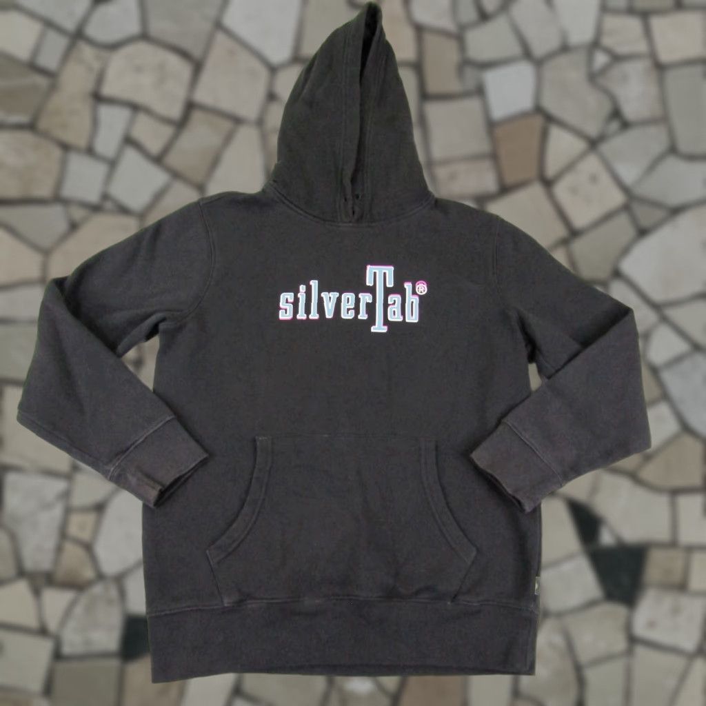 Levi's Levi's Hoodie Mens Small Black Pullover Sweatshirt Regular Fit SIlvertab Logo Pockets Hooded Knit Cotton Polyester Size US S / EU 44-46 / 1 - 1 Thumbnail