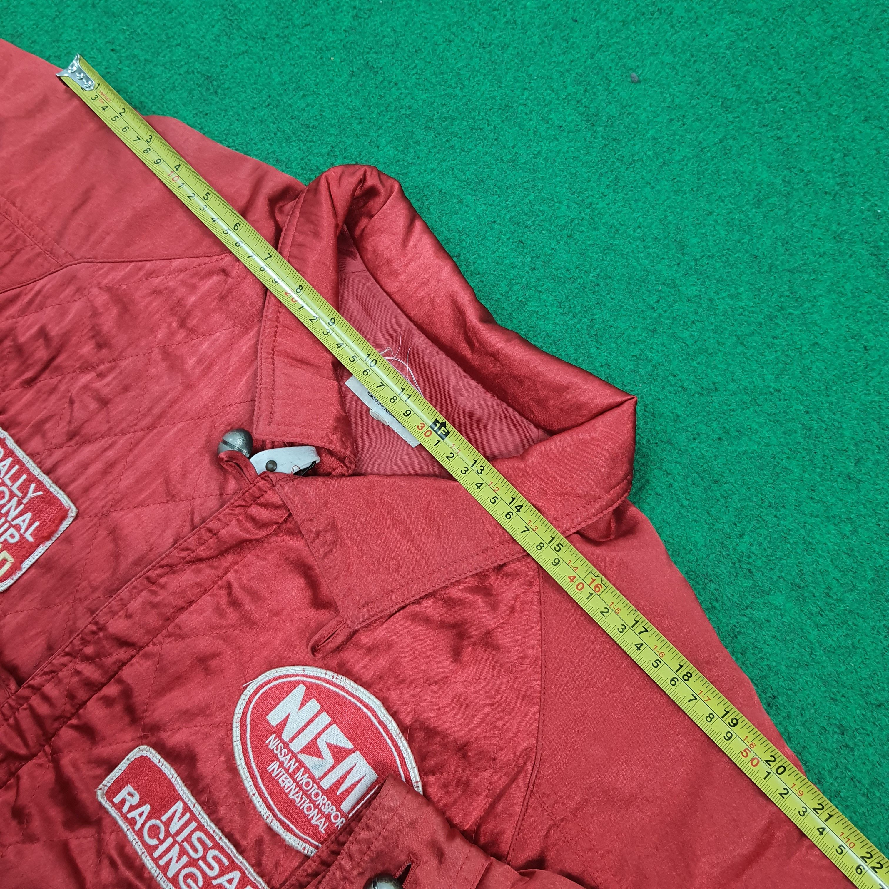 Nissan Vintage NISMO Nissan Racing Bomber Quilted Jacket E1A10 Size US M / EU 48-50 / 2 - 11 Thumbnail