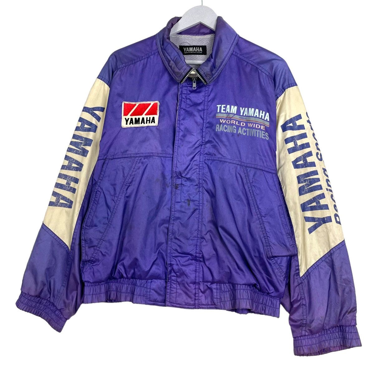 Japanese Brand × Yamaha 💥80s YAMAHA RACING TEAM BOMBER JACKET Size US L / EU 52-54 / 3 - 2 Thumbnail