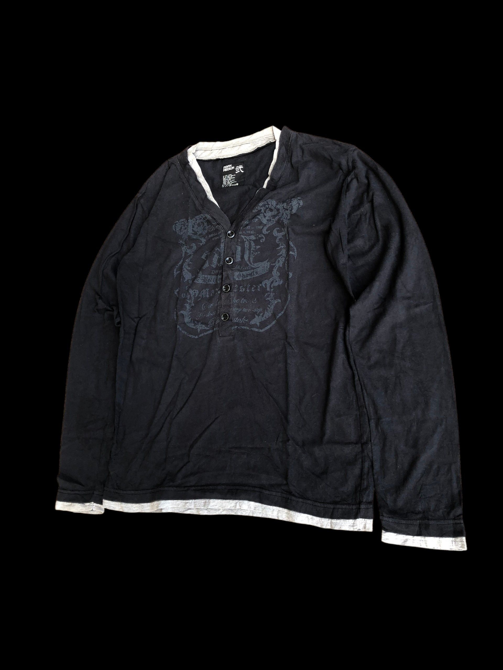 If Six Was Nine 2000s Double Layer PPPFM Vkei Y2k JAPANESE Size US M / EU 48-50 / 2 - 2 Thumbnail