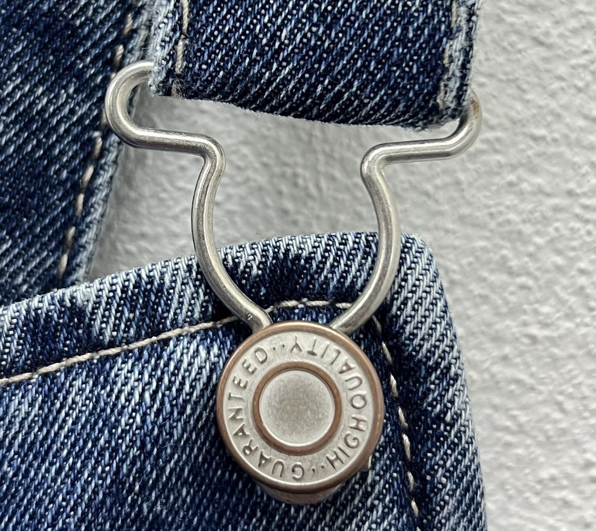 Japanese Brand × Vintage Vintage SPRY P. PREMIUM Medium Wash Denim Overalls - Size M Size US 33 - 5 Thumbnail