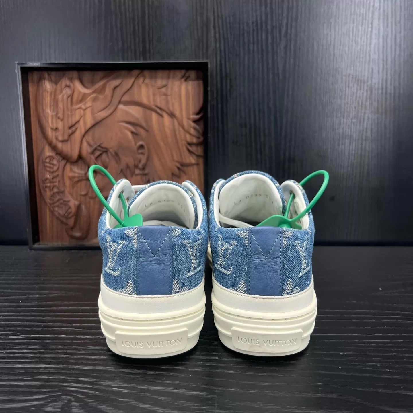 Louis Vuitton LV Stellar Denim Blue 35.5 Like New Size US 5 / IT 35 - 5 Thumbnail