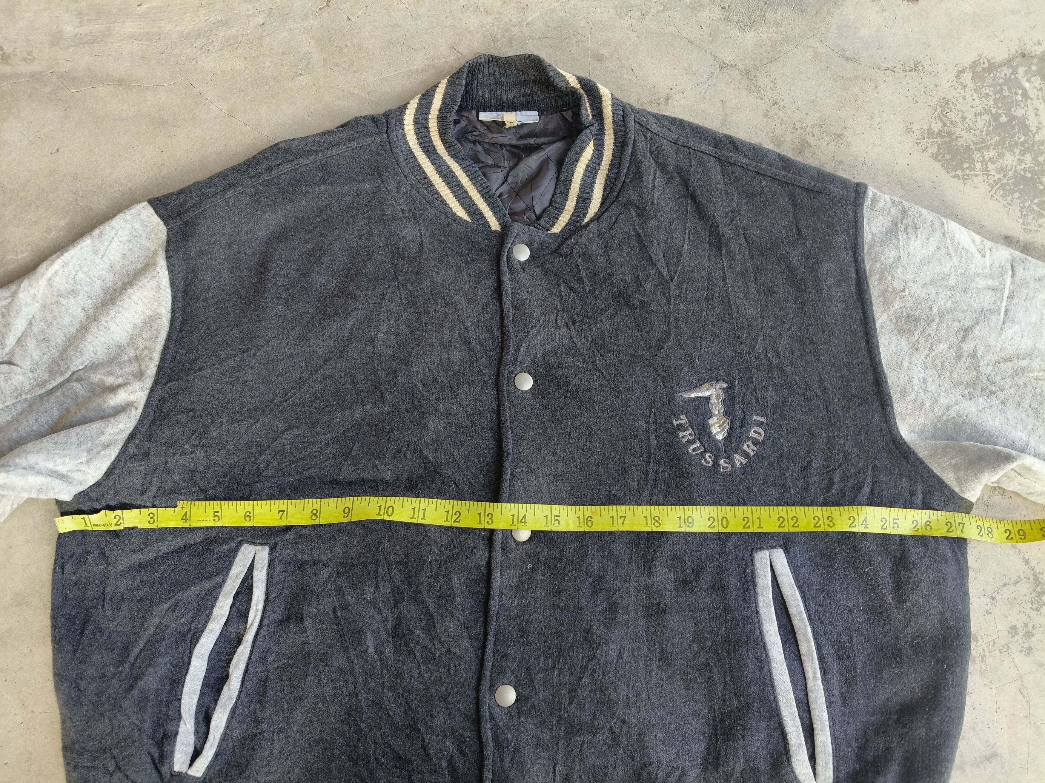 Trussardi Trussardi Varsity Jacket big Logo Size US L / EU 52-54 / 3 - 14 Thumbnail