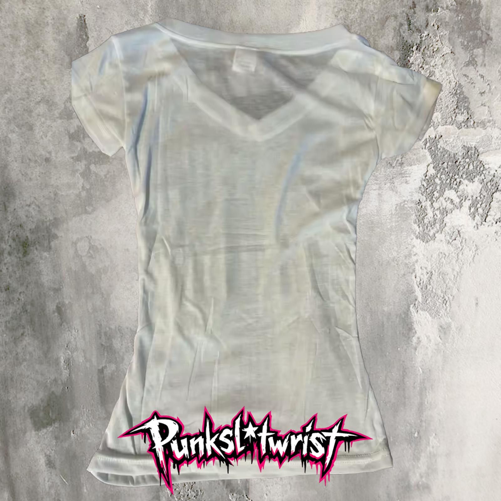 Vintage studded cross baby tee Size S / US 4 / IT 40 - 2 Thumbnail