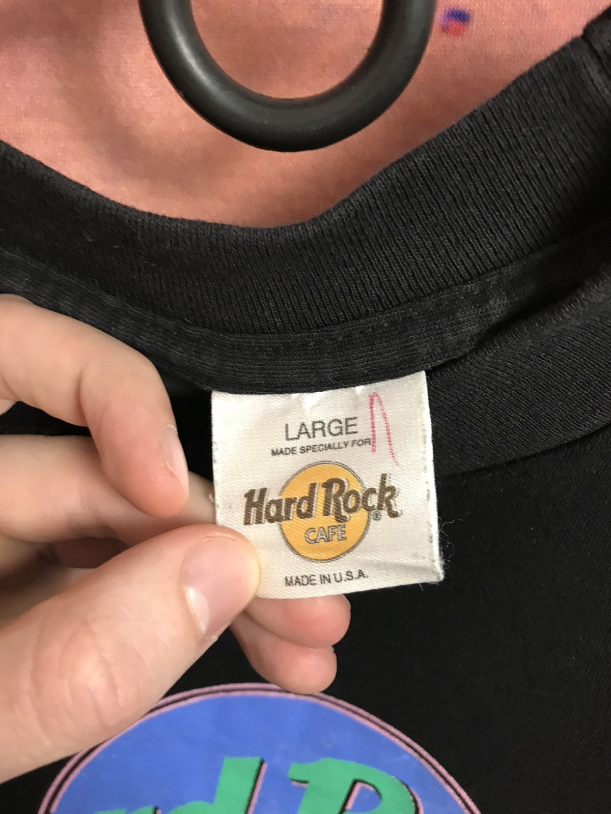Band Tees × Hard Rock Cafe × Vintage Vintage Hard Rock Cafe Orlando streetwear tee Size US L / EU 52-54 / 3 - 4 Thumbnail