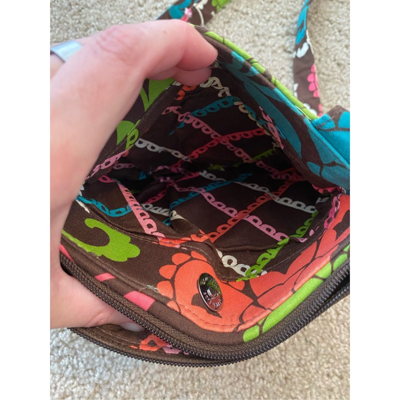 Bradley Mountain Vera Bradley Lola Mini Shoulder Bag (Retired 2013) Size ONE SIZE - 9 Thumbnail