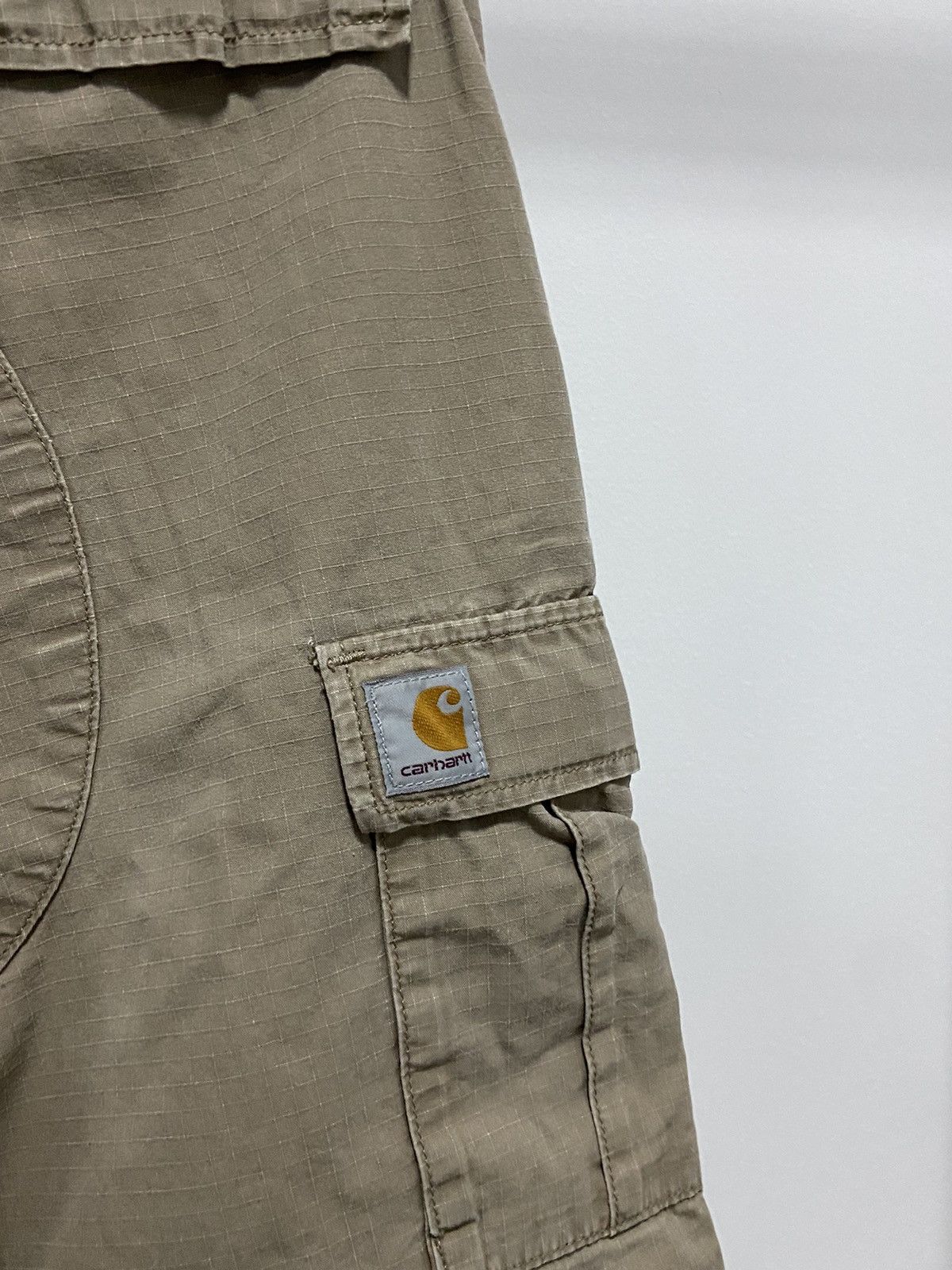 Carhartt × Vintage Carhartt Denim aviation Pants Vintage Y2K Skate Small Logo Size US 30 / EU 46 - 3 Thumbnail