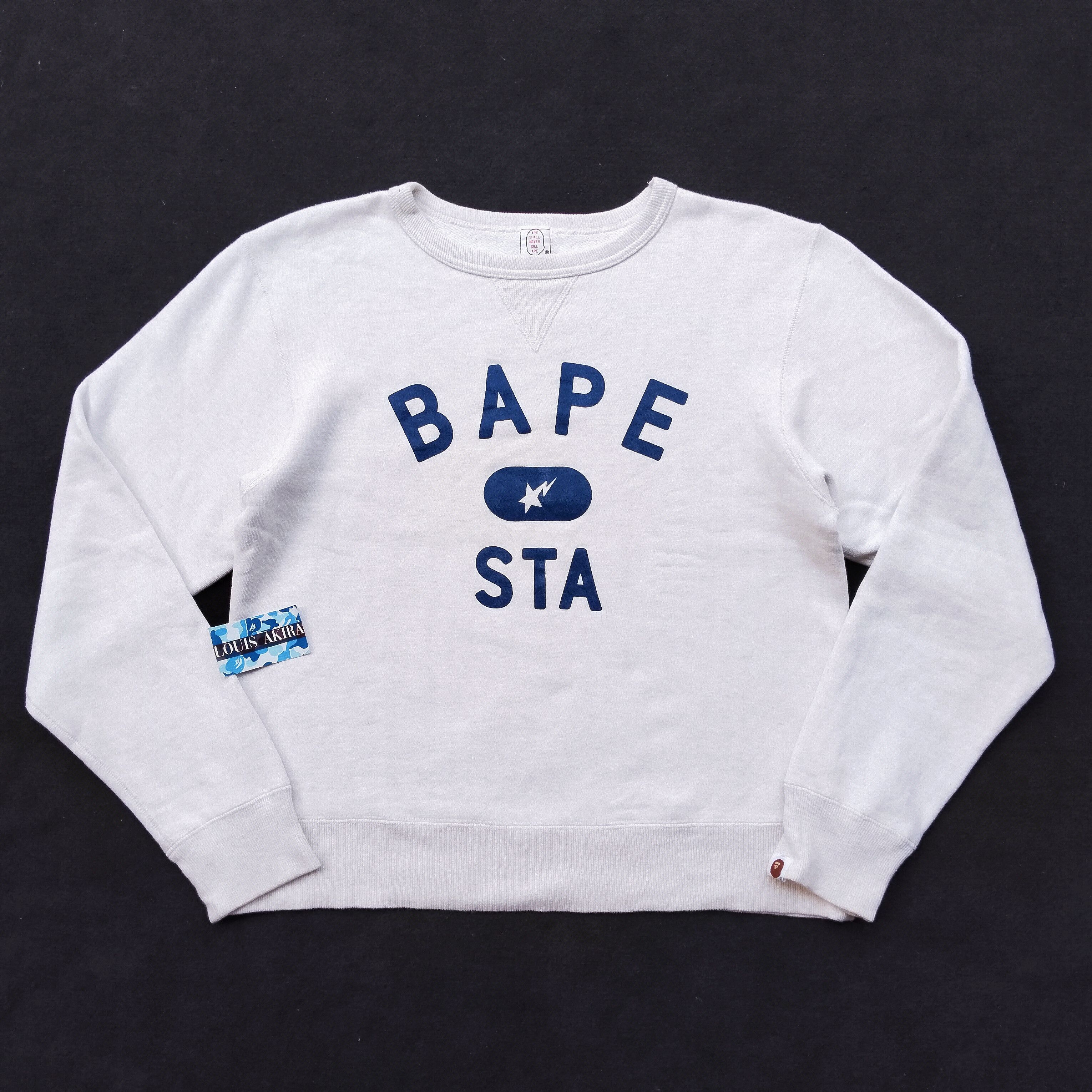 Bape Vintage 2003 Bape Sta Crewneck Size US S / EU 44-46 / 1 - 1 Thumbnail