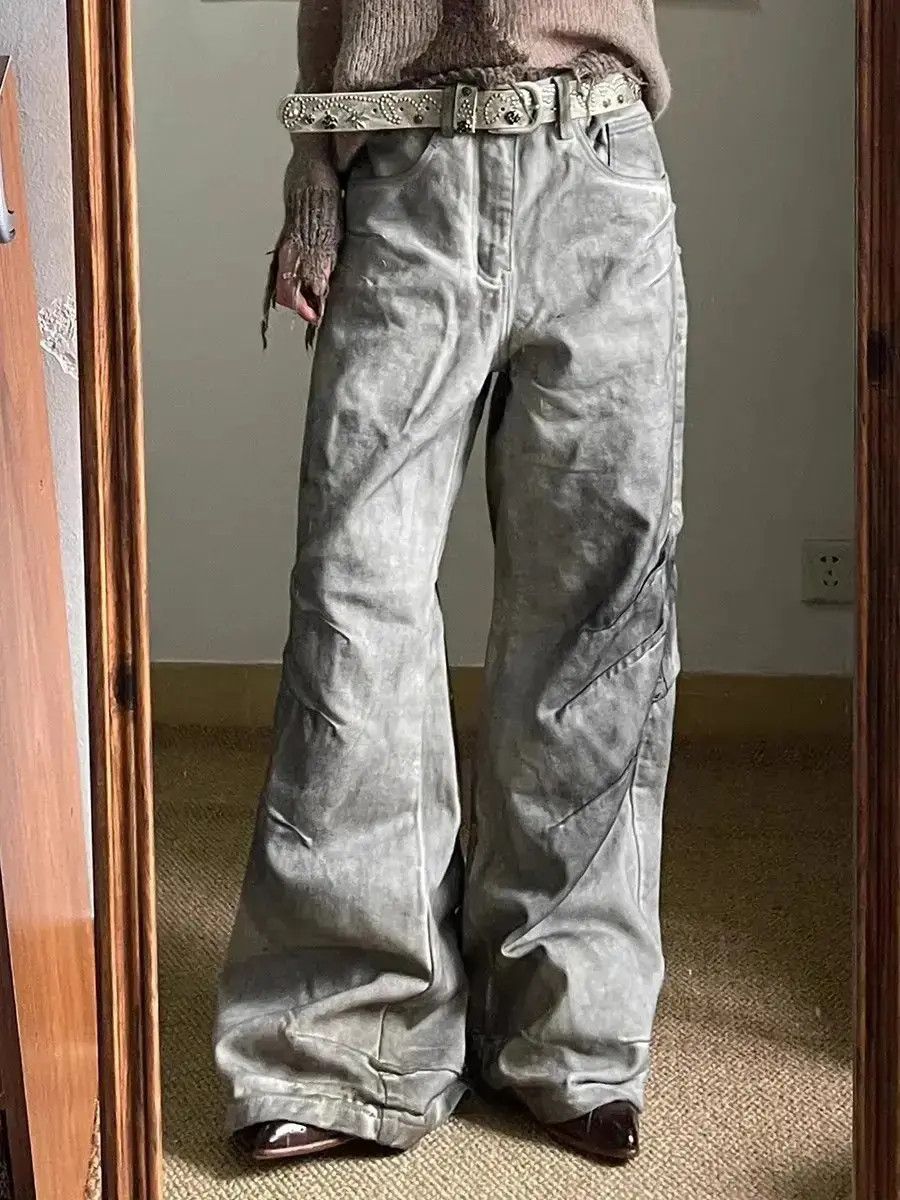 Japanese Brand Hip hop loose wide leg jeans Size US 32 / EU 48 - 4 Thumbnail