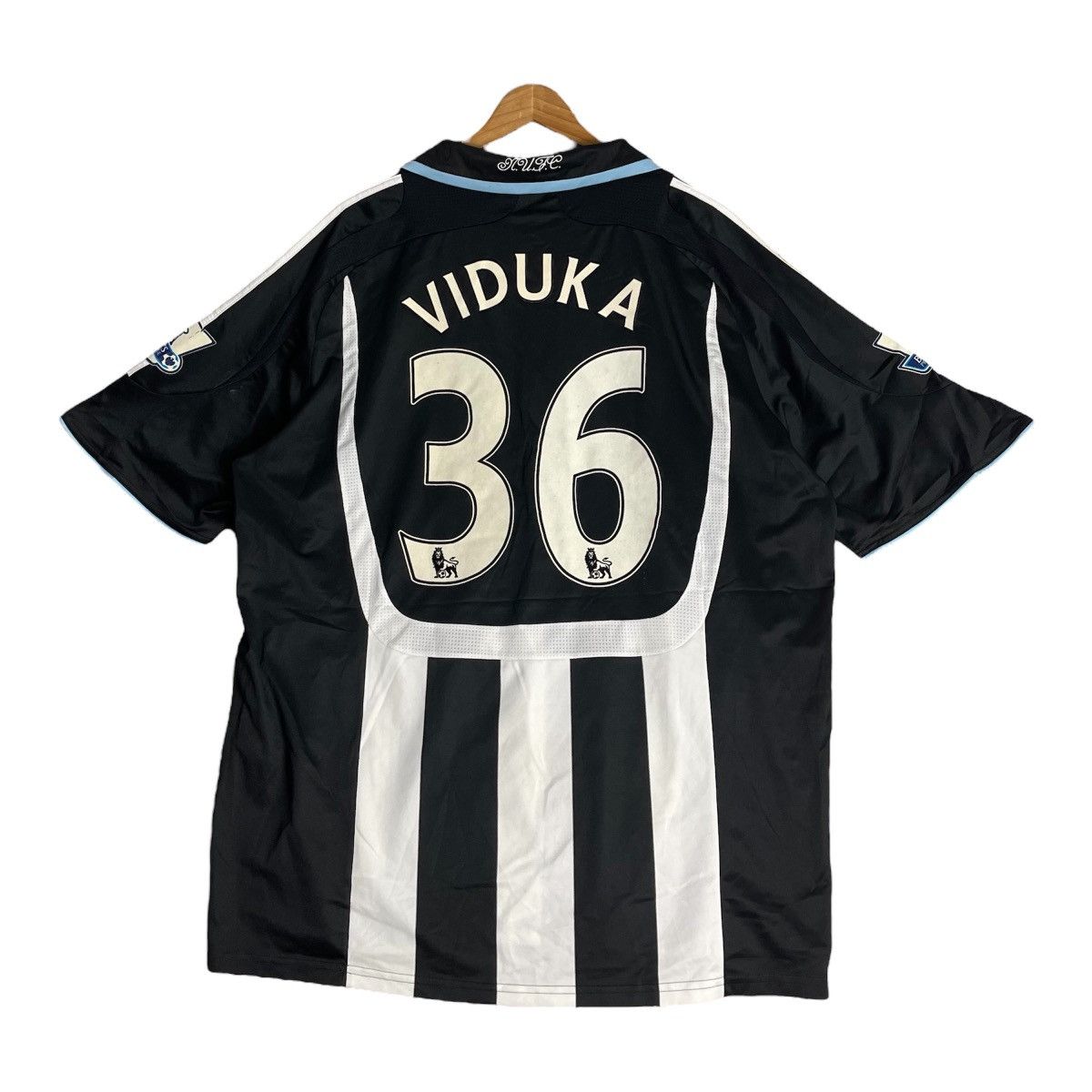 Adidas × Vintage Vintage Newcastle United Northern Rock 2007-2009 Home Jersey Size US XXL / EU 58 / 5 - 2 Thumbnail