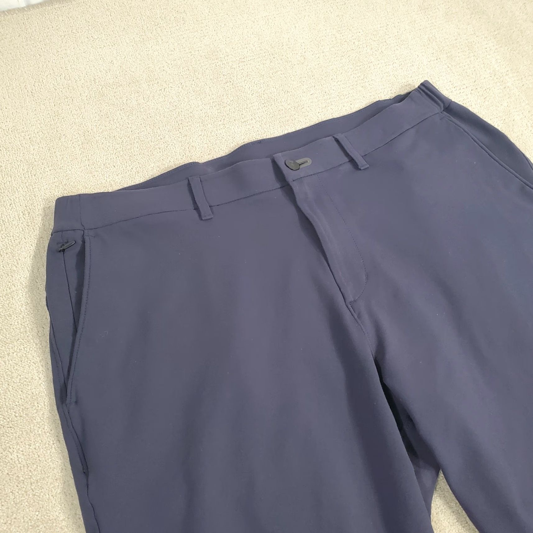 Vintage Public Rec Pants Mens 36x30 Blue Straight Performance Lightweight Nylon Spandex Chino Pants Size US 36 / EU 52 - 2 Thumbnail