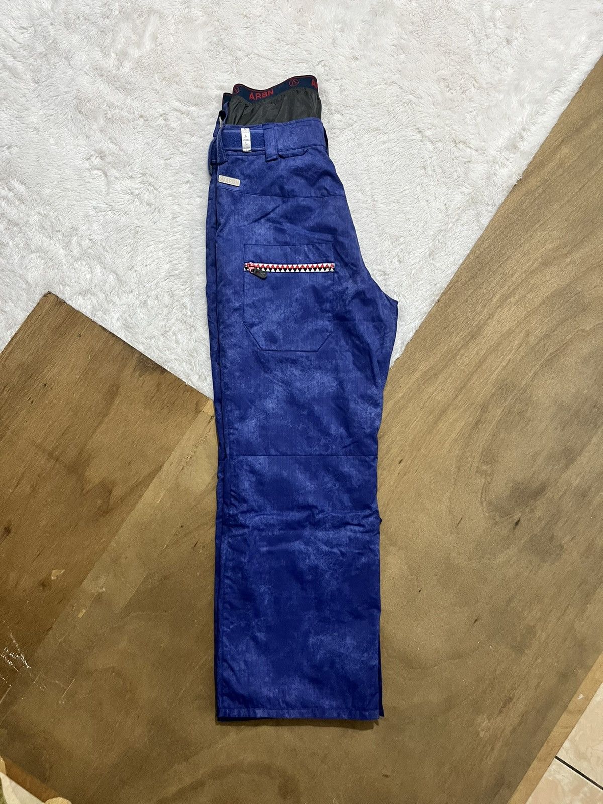 Other ARBN Snowboard Ski Pants Blue Technical Cargo L Size US 36 / EU 52 - 21 Thumbnail