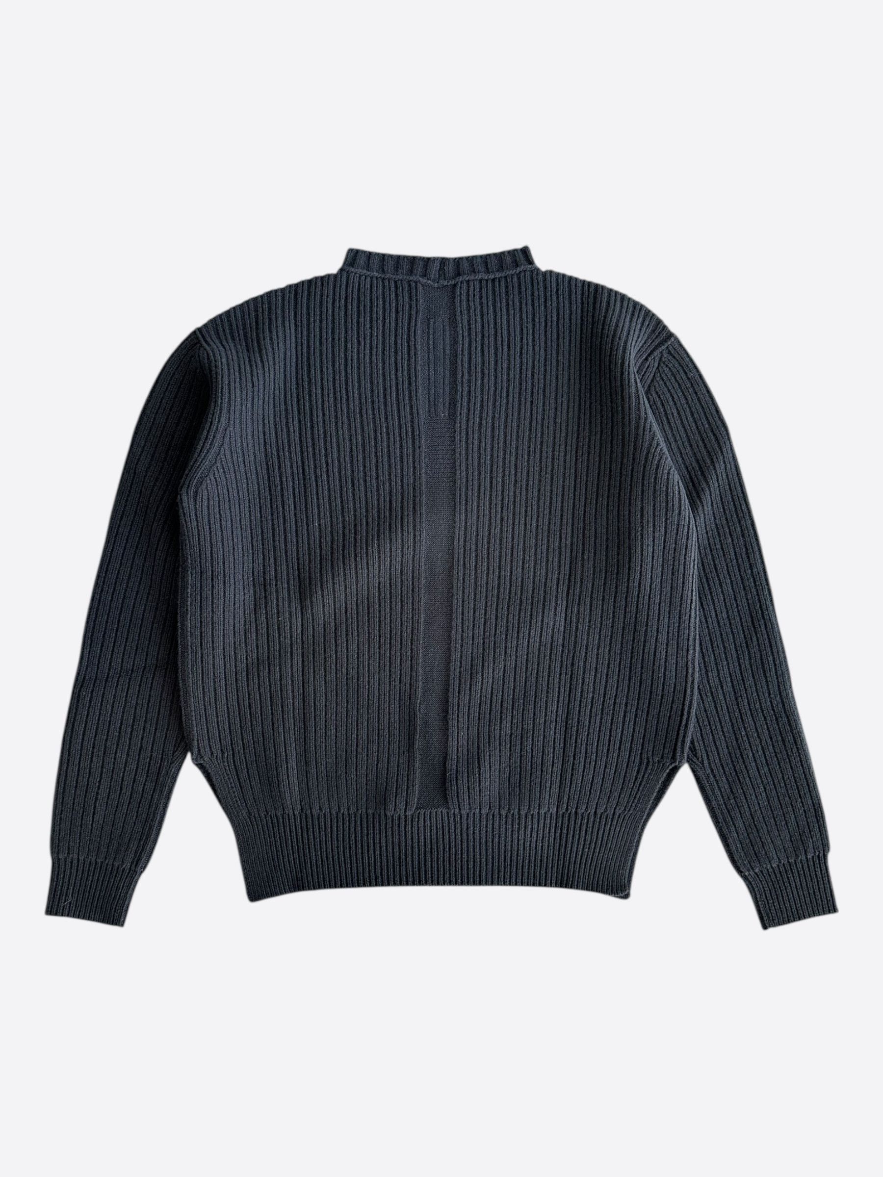 Rick Owens Rick Owens Black Fisherman Knitted Sweater Size US M / EU 48-50 / 2 - 2 Thumbnail
