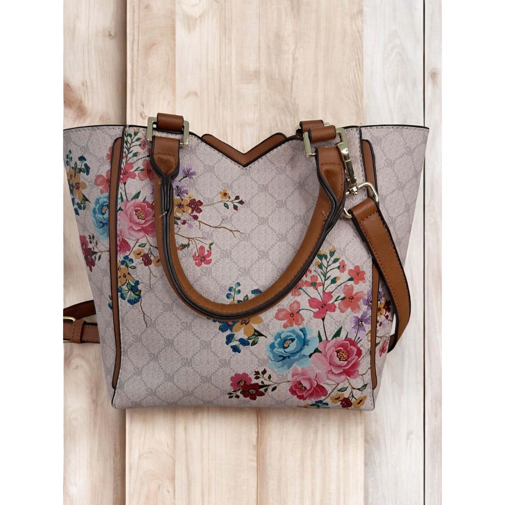 Steve Madden Steve Madden Bjapan Floral Crossbody Tote Size ONE SIZE - 3 Thumbnail