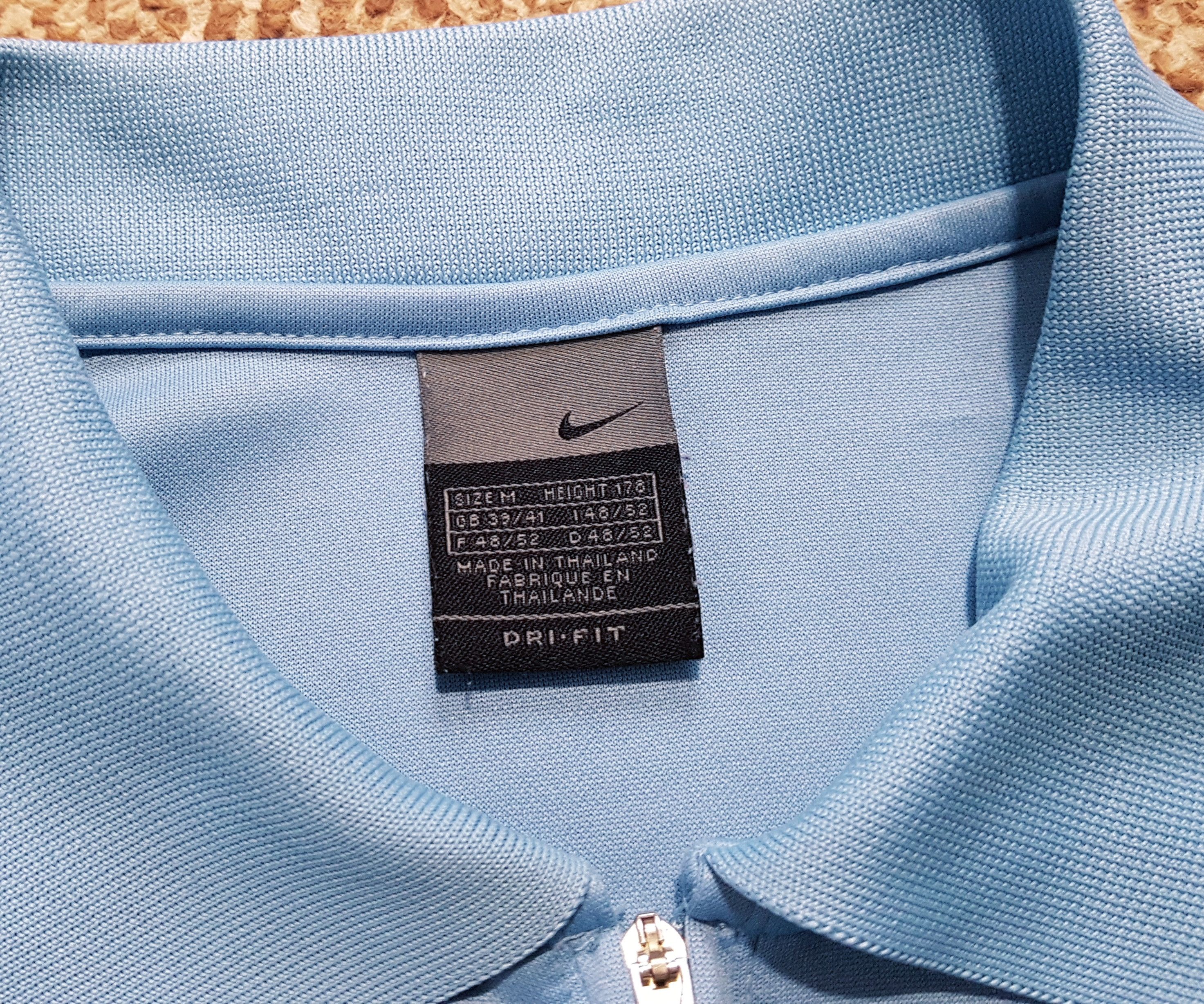 Nike Nike Tennis Federer Cincinnati 2003 Vintage Zip Polo Shirt M Size US M / EU 48-50 / 2 - 11 Thumbnail