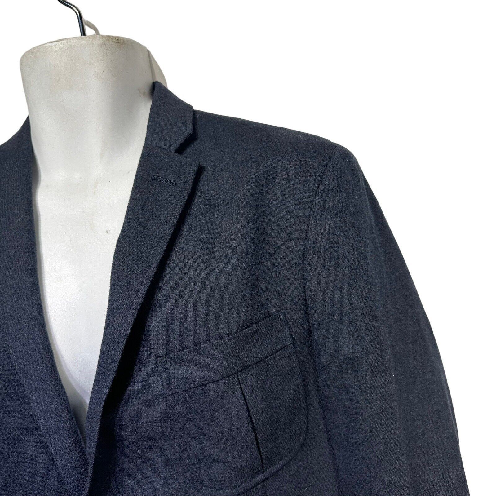 Hart Schaffner Marx hart schaffner marx blue 2 button wool blazer Size M Size M / US 6-8 / IT 42-44 - 3 Thumbnail