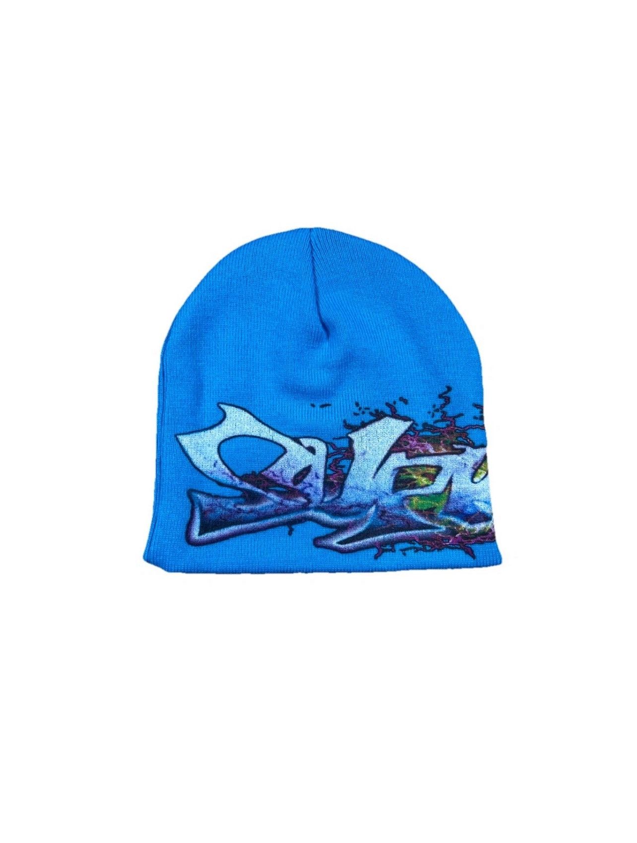 Supreme Supreme FW25 Tag Beanie (Blue) | Grailed