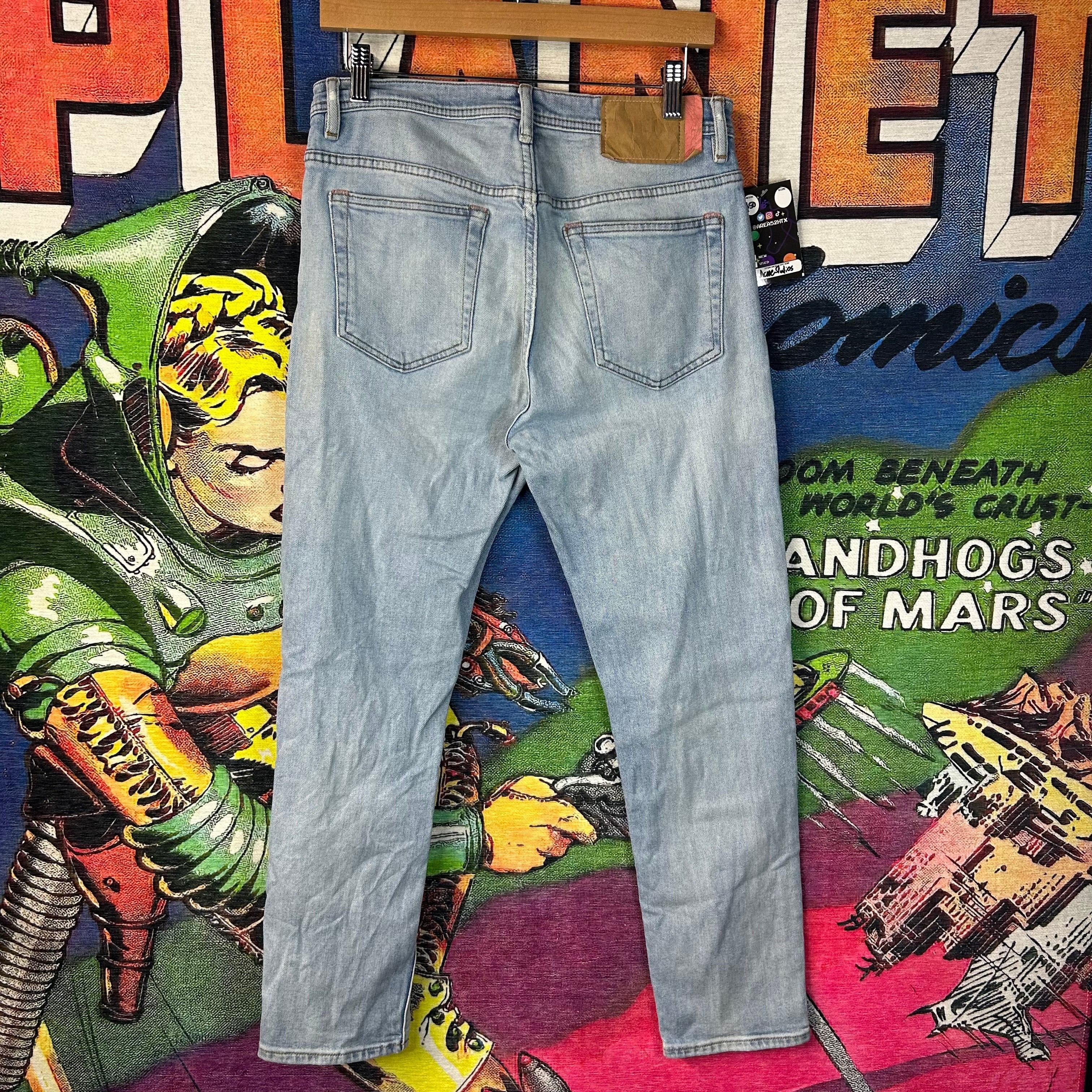 Acne Studios Acne Studios Blå Konst Light Wash Jeans Size 30” Size US 30 / EU 46 - 2 Thumbnail