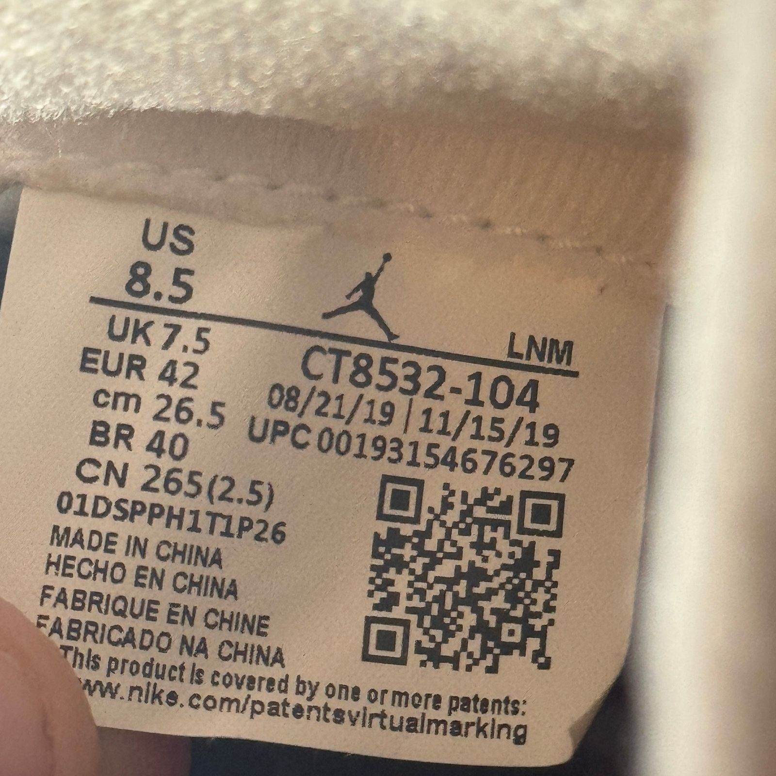 Jordan Brand × Nike Size 8.5 - Nike Air Jordan 3 Retro UNC Men's Shoes Size US 8.5 / EU 41-42 - 7 Thumbnail