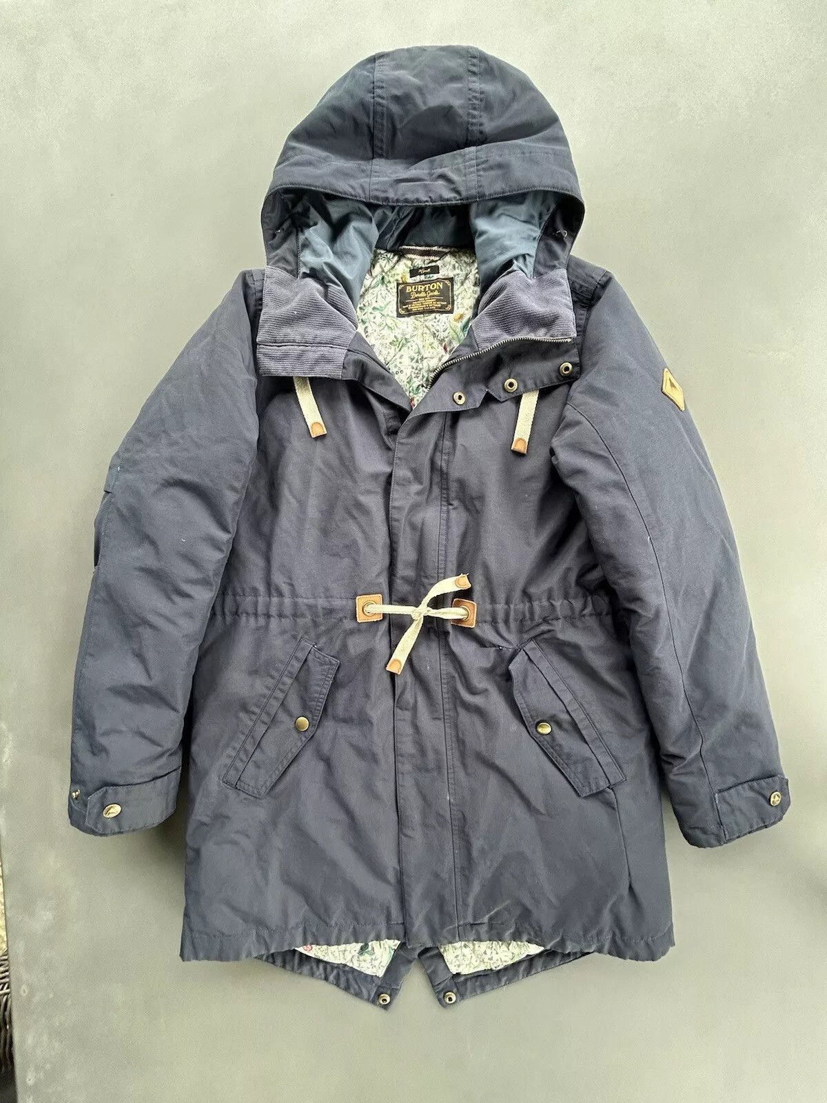 Burton Burton Jacket Women’s Small Navy Blue Goose Size S / US 4 / IT 40 - 1 Thumbnail