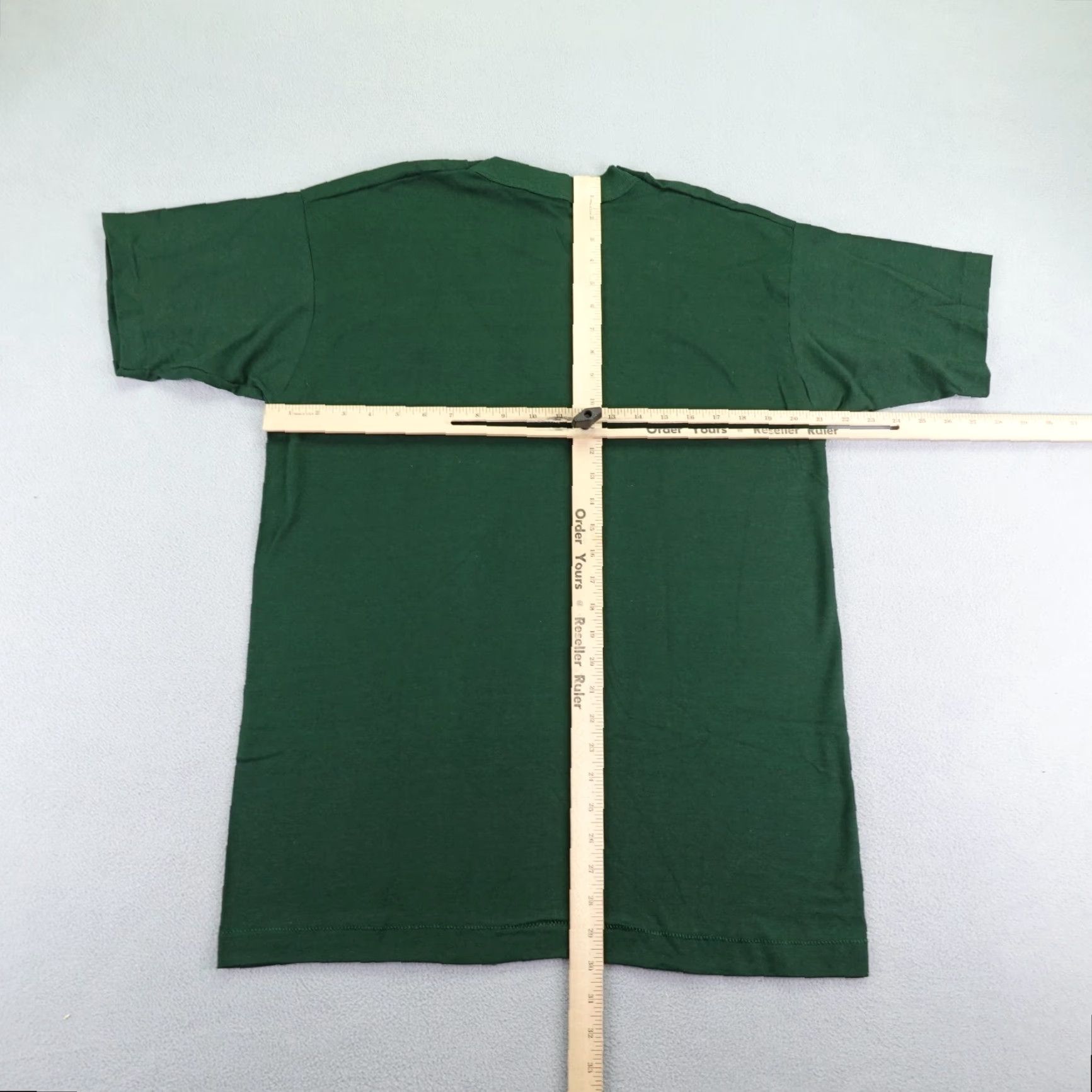 Fruit Of The Loom VINTAGE Boston Nautical T-Shirt Men Large Green 90s Sailboat Logo Cotton Short Sleeve Size US L / EU 52-54 / 3 - 5 Thumbnail