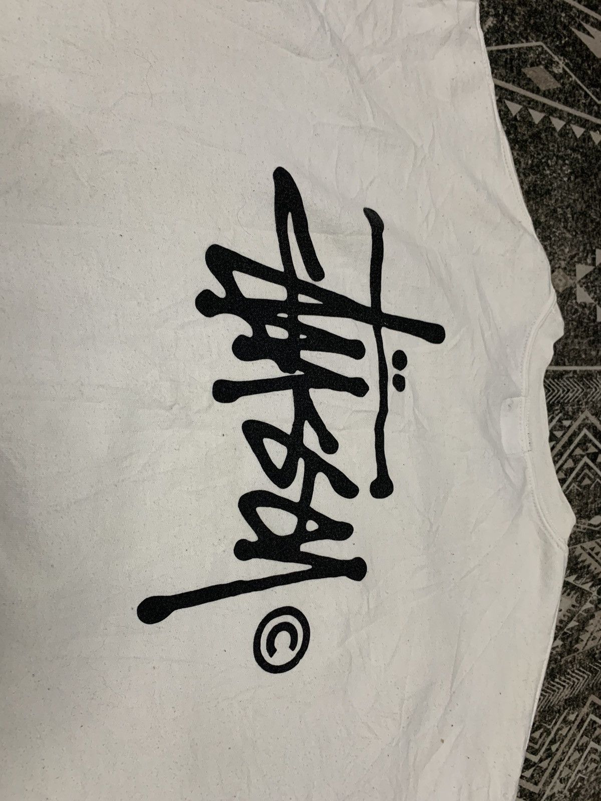 Japanese Brand Y2K OG STUSSY SWEATSHIRT BIG LOGO ON BACK Size US S / EU 44-46 / 1 - 10 Thumbnail